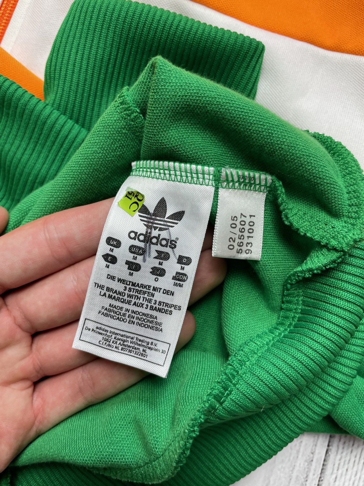 Adidas × Vintage Vintage adidas India soccer jersey size M logo rare Size US M / EU 48-50 / 2 - 7 Thumbnail