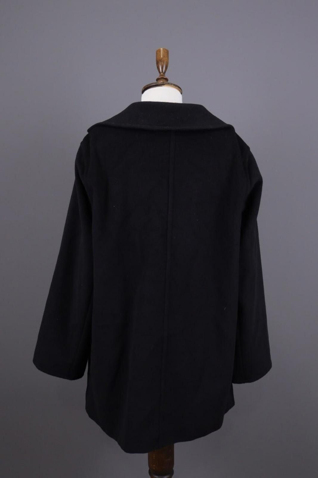 Designer Max Mara Pure Wool Single Breasted Coat GB 12 US 10 IT 44 Size L / US 10 / IT 46 - 10 Thumbnail