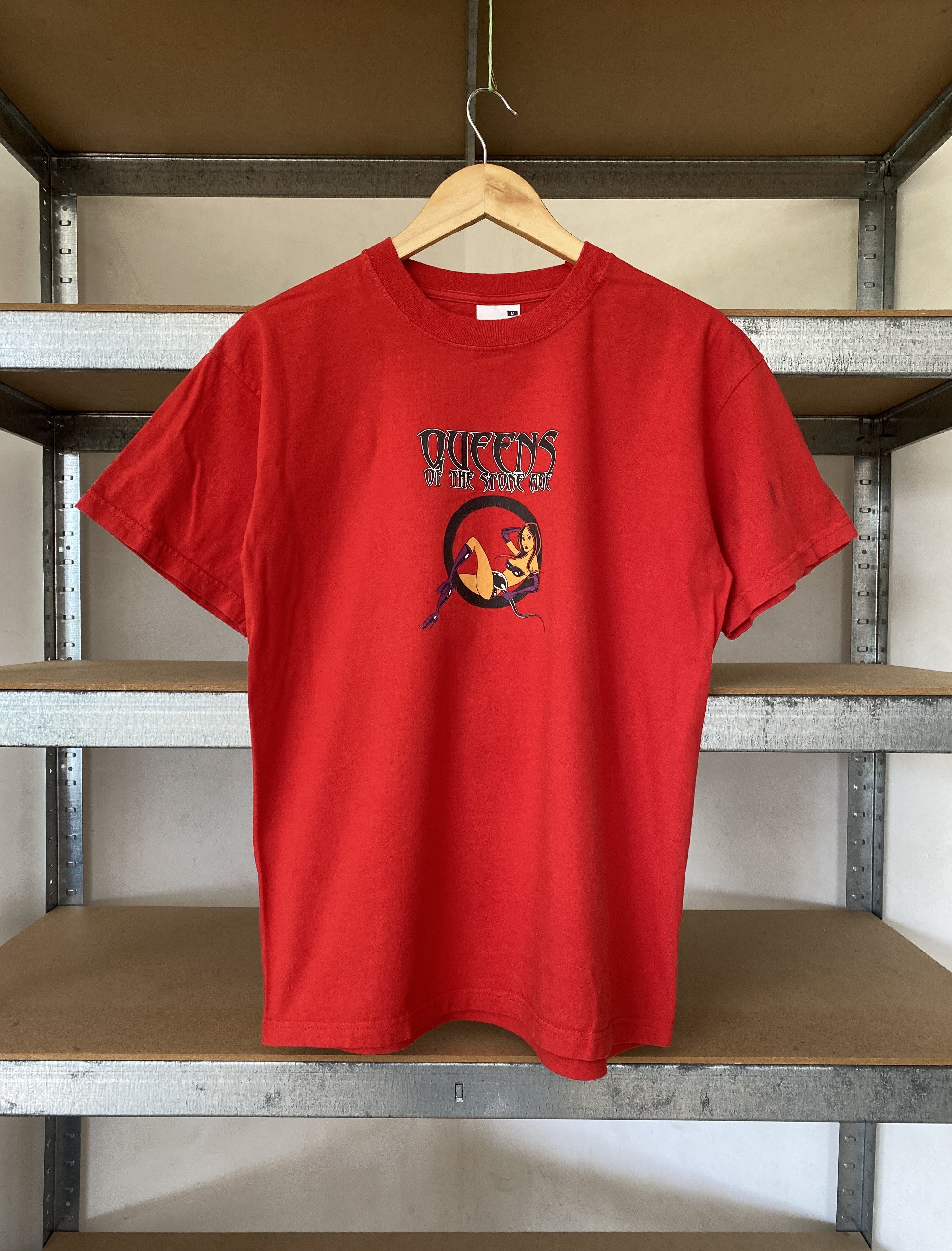 Band Tees × Vintage Queens Of The Stone Age Vintage 2000s Tee Size US M / EU 48-50 / 2 - 1 Thumbnail