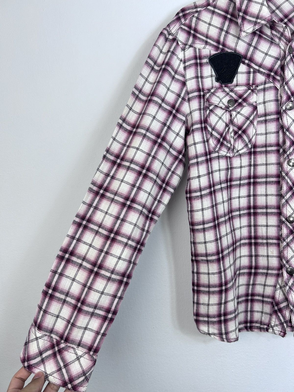 In The Attic Vintage Rare In The Attic Plaid Button Up Shirt Size US L / EU 52-54 / 3 - 4 Thumbnail
