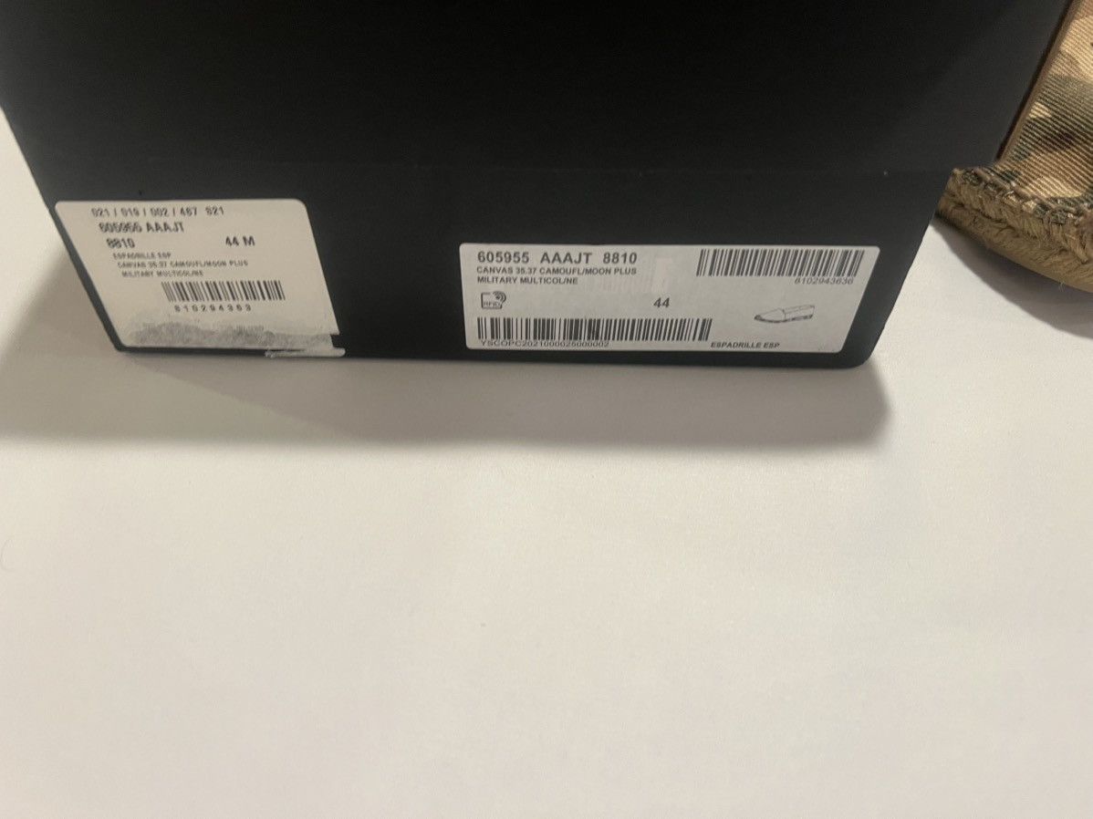 Saint Laurent Paris Saint Laurent mens espadrilles. 44/10.5 Size US 10.5 / EU 43-44 - 3 Thumbnail