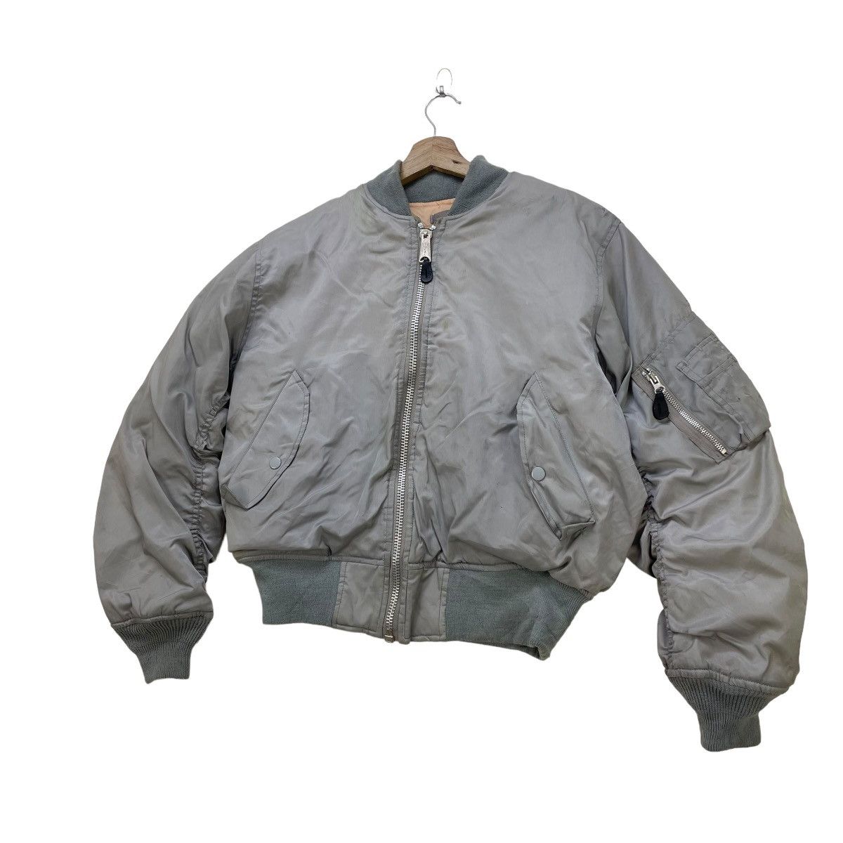 Japanese Brand × Vintage Vtg Japanese Brand Team Ridoh Eight Bomber Ma 1 Jacket Size US M / EU 48-50 / 2 - 3 Thumbnail