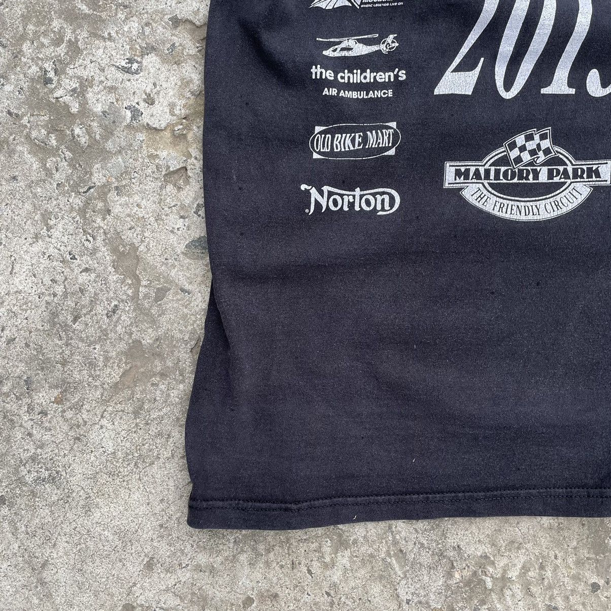 20471120 Vintage Moto T-shirts Cycling Racing Mallory Park Y2K USA Size US M / EU 48-50 / 2 - 8 Thumbnail
