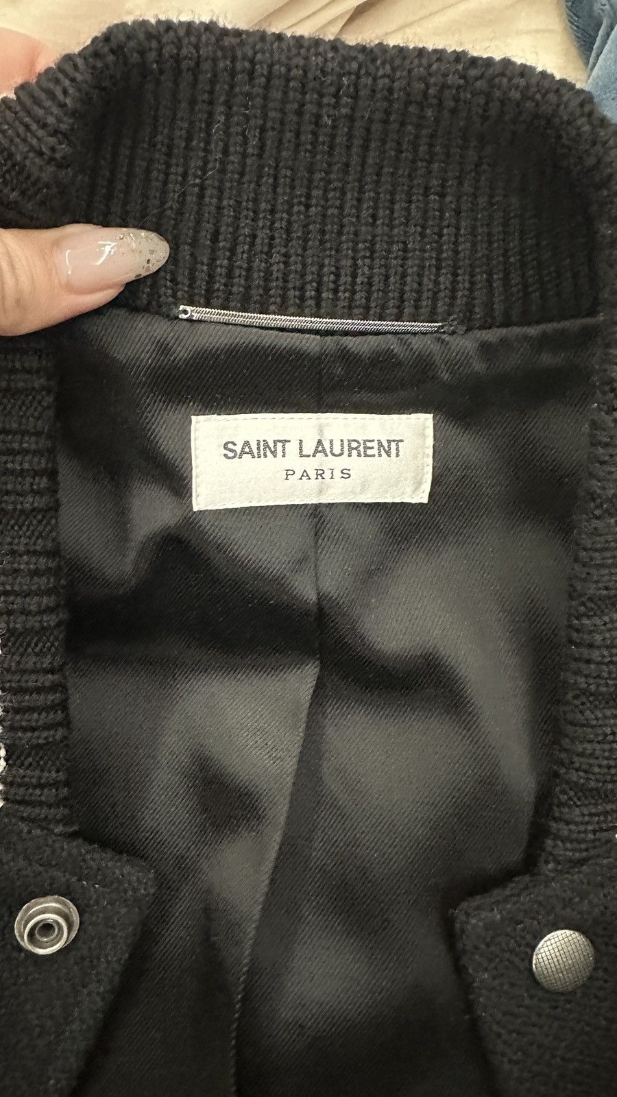 Saint Laurent Paris Saint Laurent Baseball Jacket Size US M / EU 48-50 / 2 - 10 Thumbnail