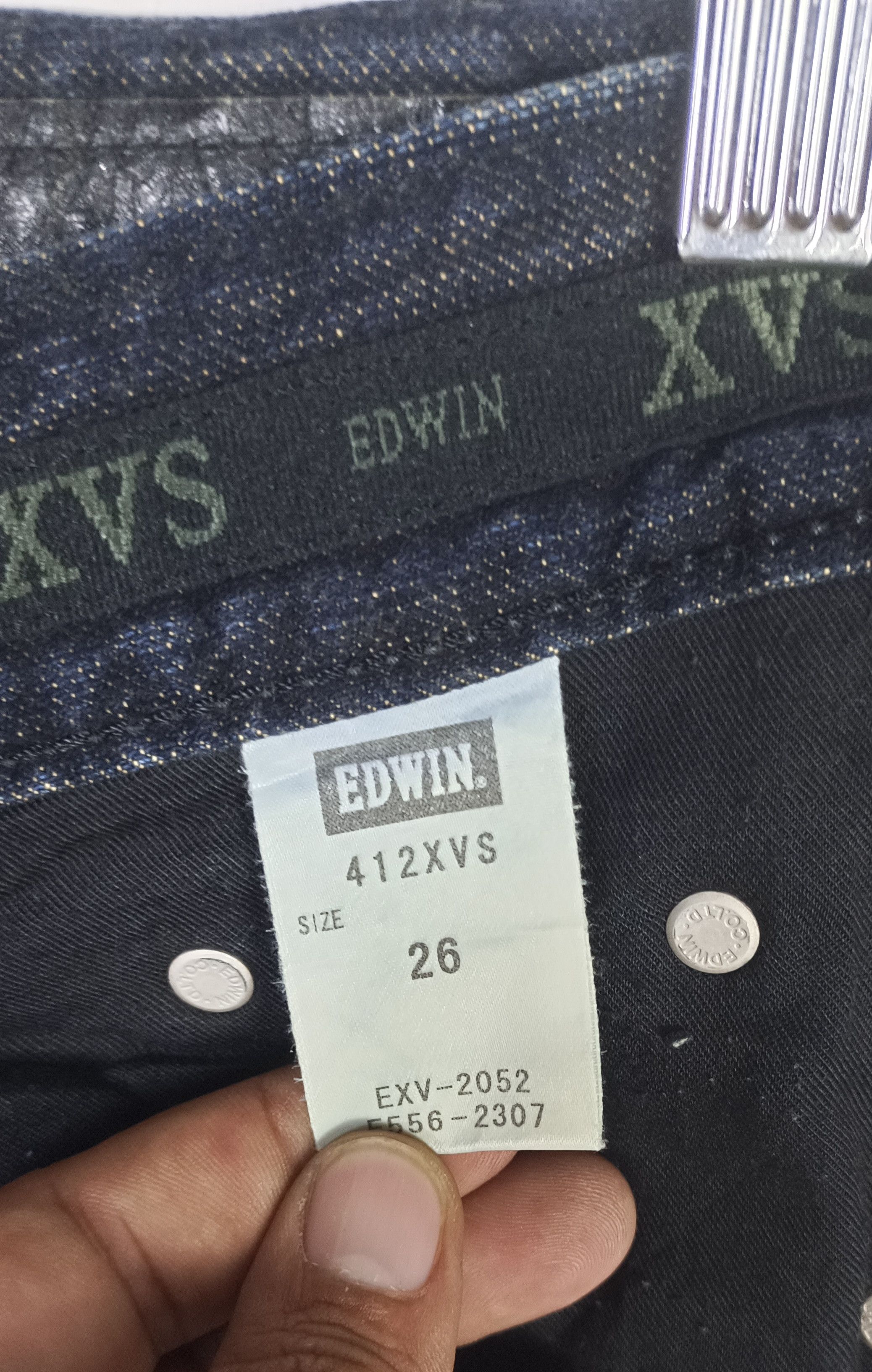 Edwin 💥EDWIN XVS FLARE INSPIRED CHROME HEART RARE Size US 30 / EU 46 - 15 Thumbnail