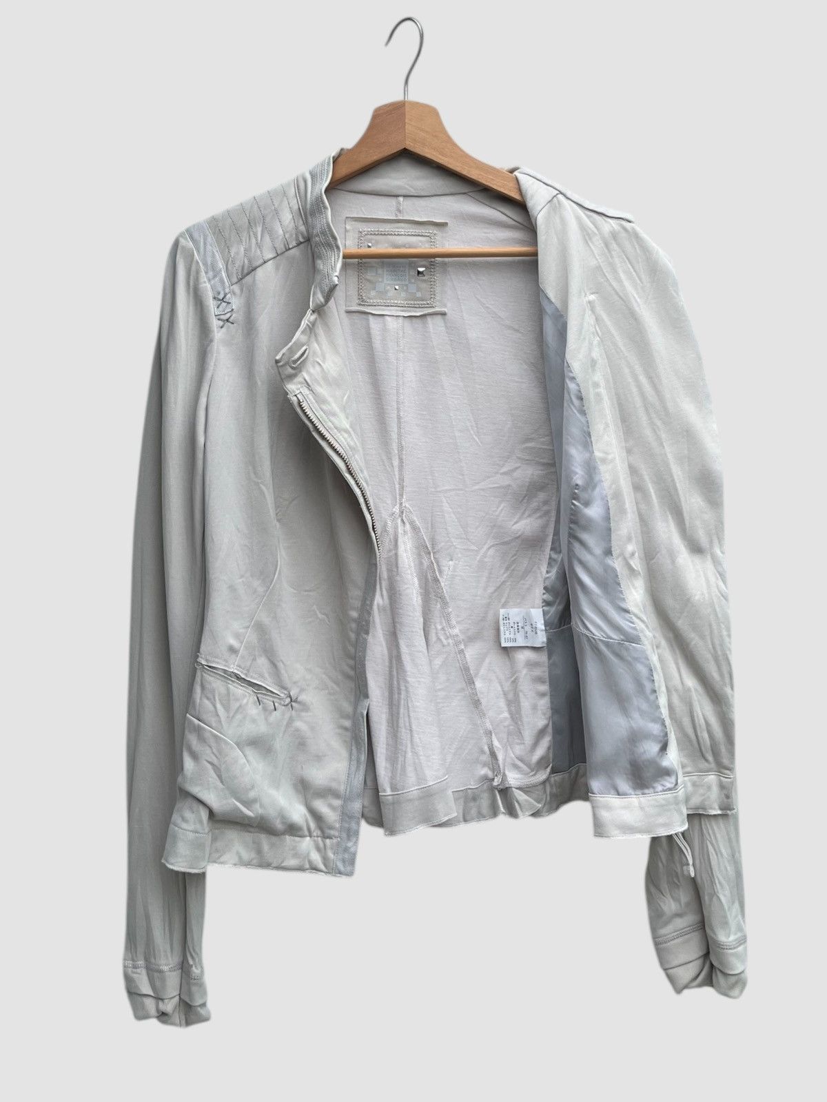 Marithe + Francois Girbaud Marithe Francois Girbaud Asymmetrical Zip Jacket Size M / US 6-8 / IT 42-44 - 3 Thumbnail