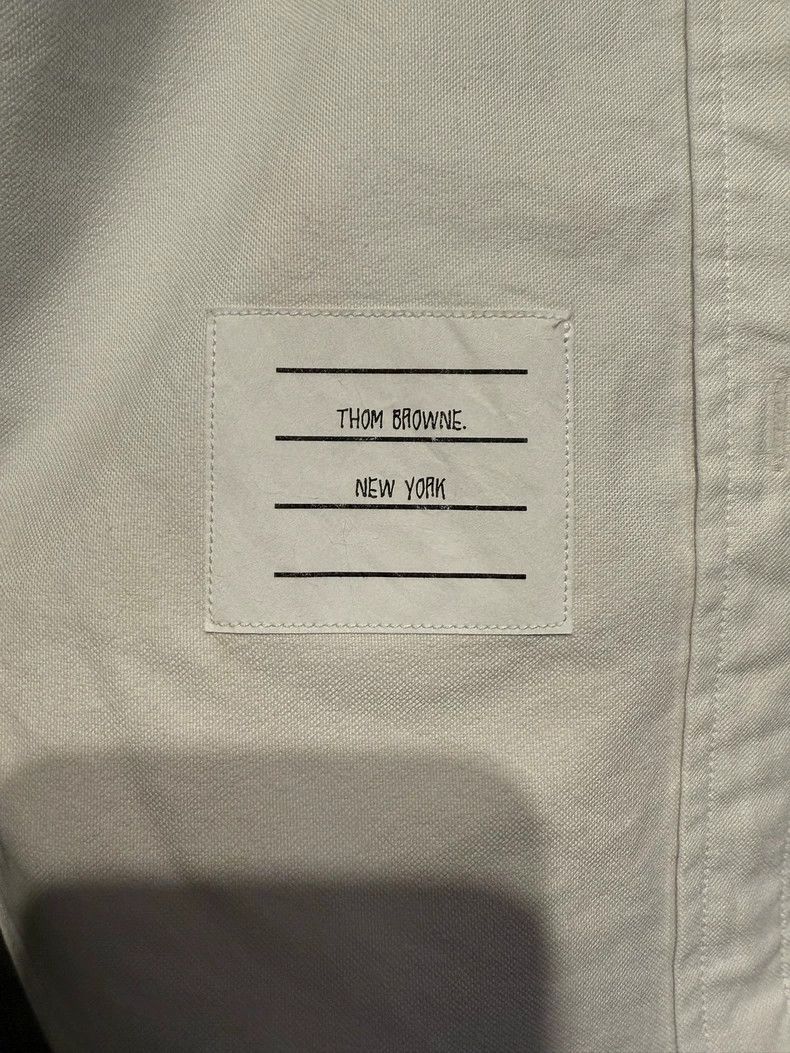 Thom Browne THOM BROWNE Classic placket tricolour shirt 2502-Nextarrow Size XS / US 0-2 / IT 36-38 - 5 Thumbnail