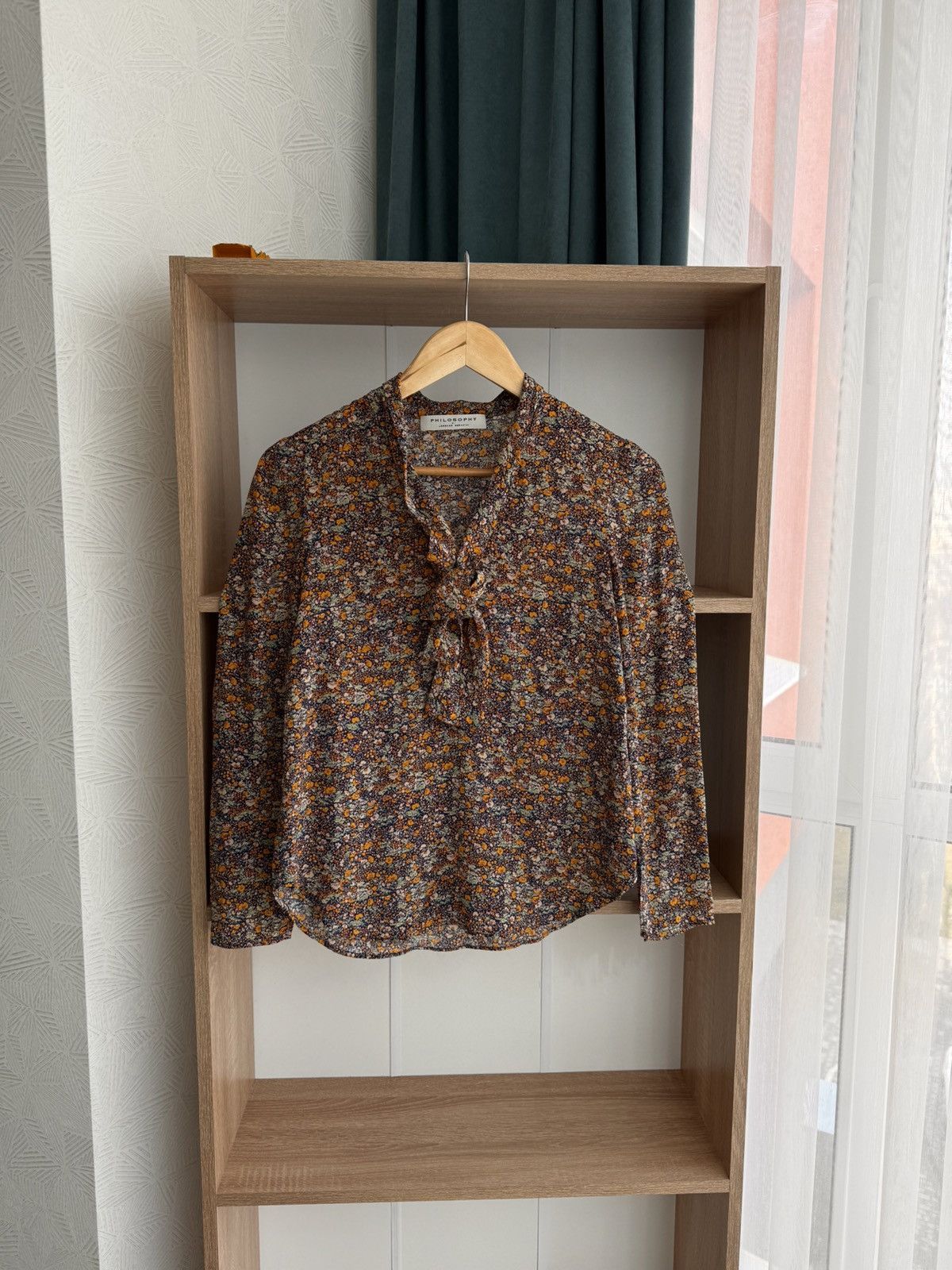 Vintage Philosophy di Lorenzo Serafini Luxury Floral Blouse