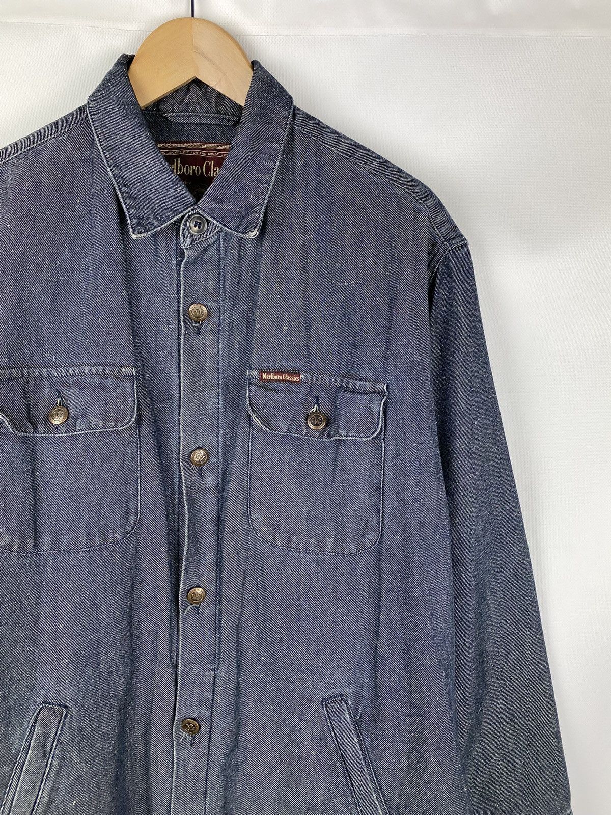 Marlboro Classics Marlboro Classics men’s denim jacket size Xl Size US XL / EU 56 / 4 - 5 Thumbnail