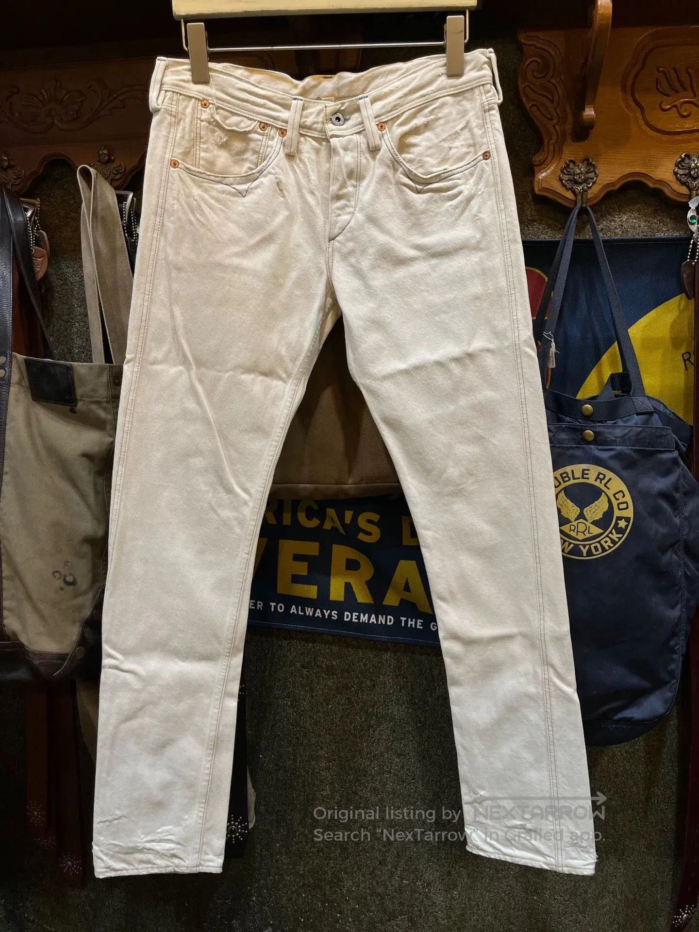 RRL Ralph Lauren rare rrl denim pants by ralph lauren. Size US 28 / EU 44 - 1 Thumbnail