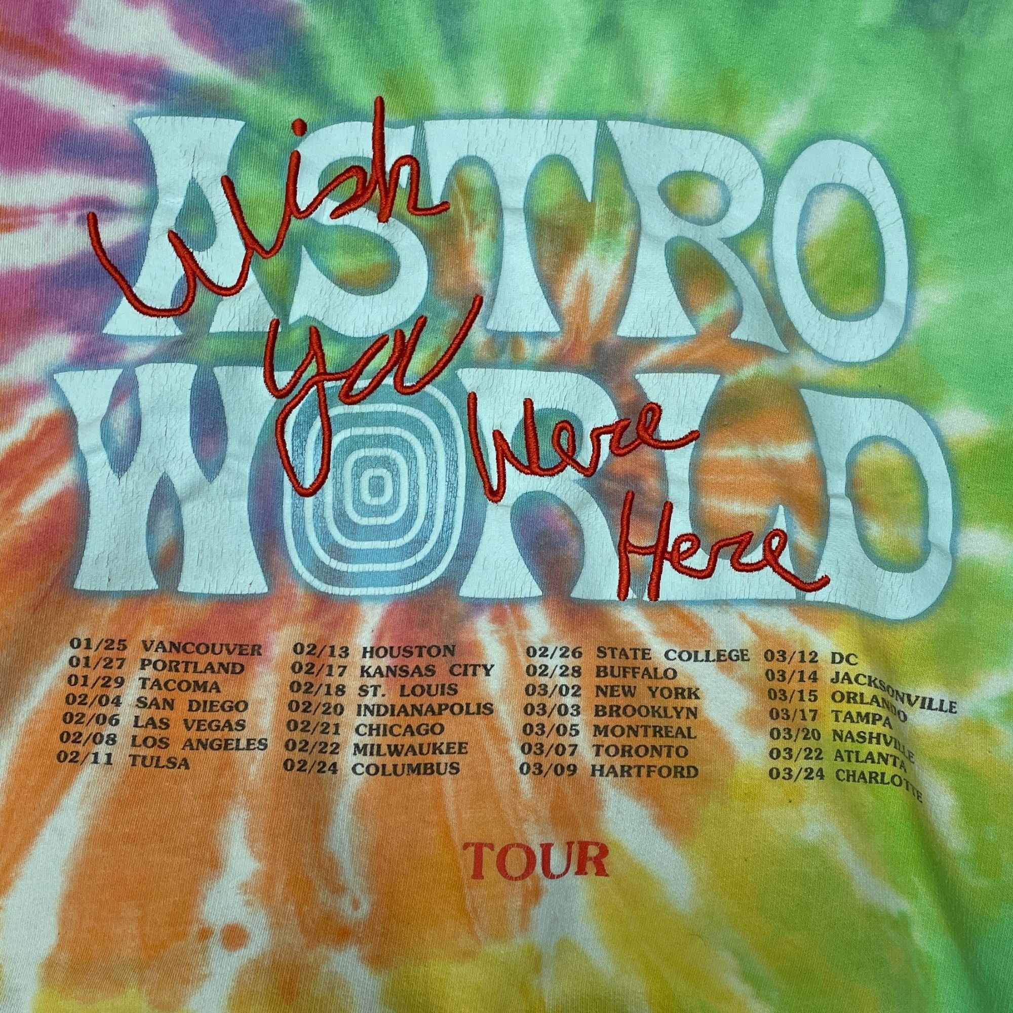 Travis Scott Per-Owned Travis Scott Astroworld Tour Skipping Bear Tie Dye Size US M / EU 48-50 / 2 - 4 Thumbnail