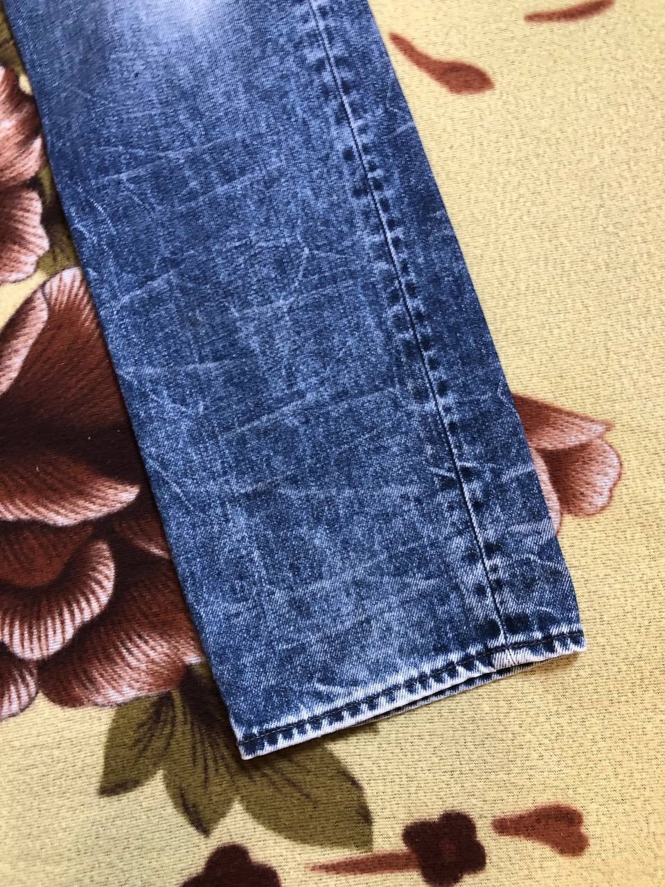 G-Star G-STAR RAW 3301 Slim Pants Jeans Distressed Faded Size US 32 / EU 48 - 5 Thumbnail