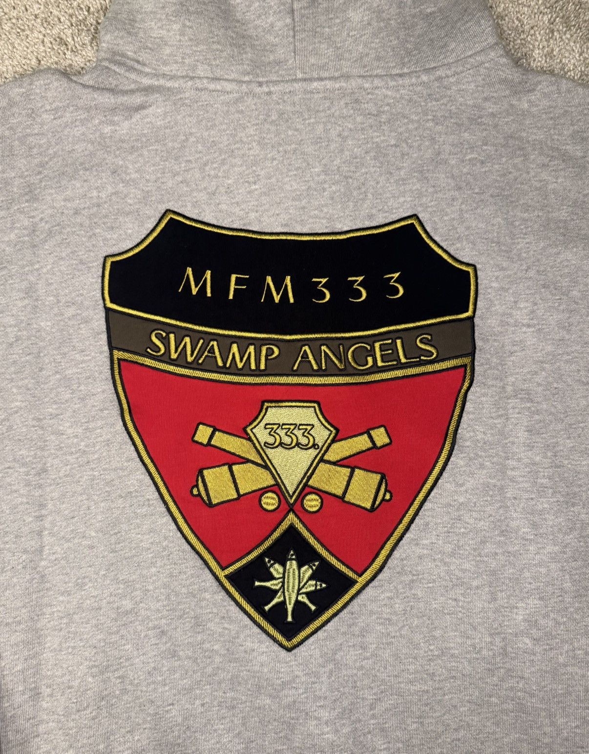 murd333r.fm Murd333r FM Special Ops Zip Up Hoodie (Militia Shadow) Size US XL / EU 56 / 4 - 5 Thumbnail