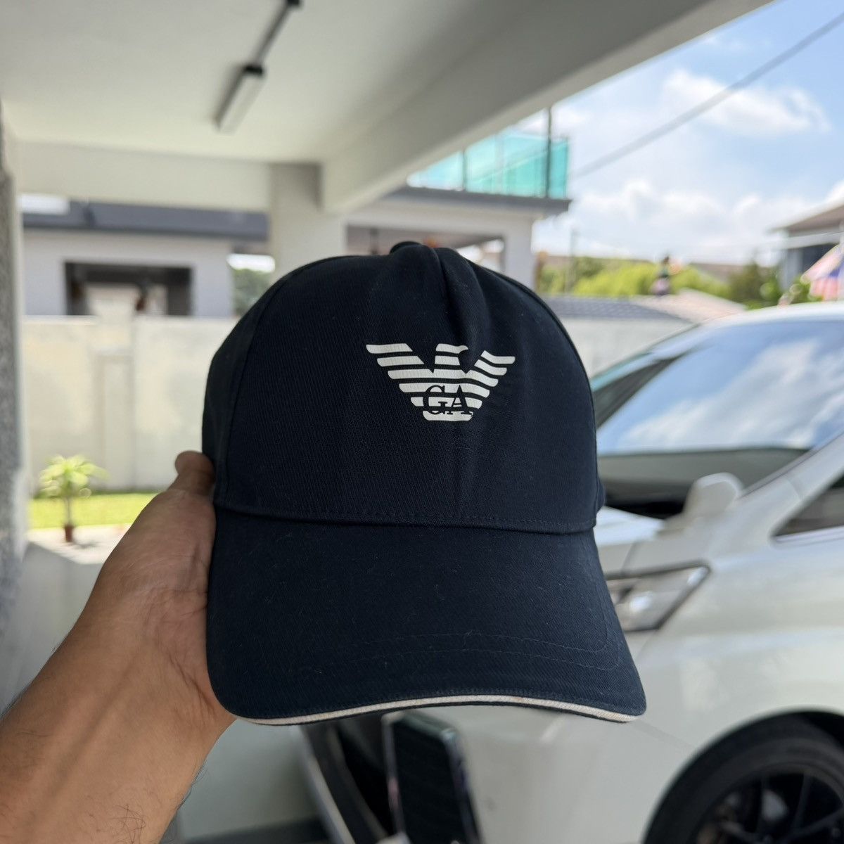 Emporio Armani EMPORIO ARMANI Logo Baseball Cap Size ONE SIZE - 4 Thumbnail