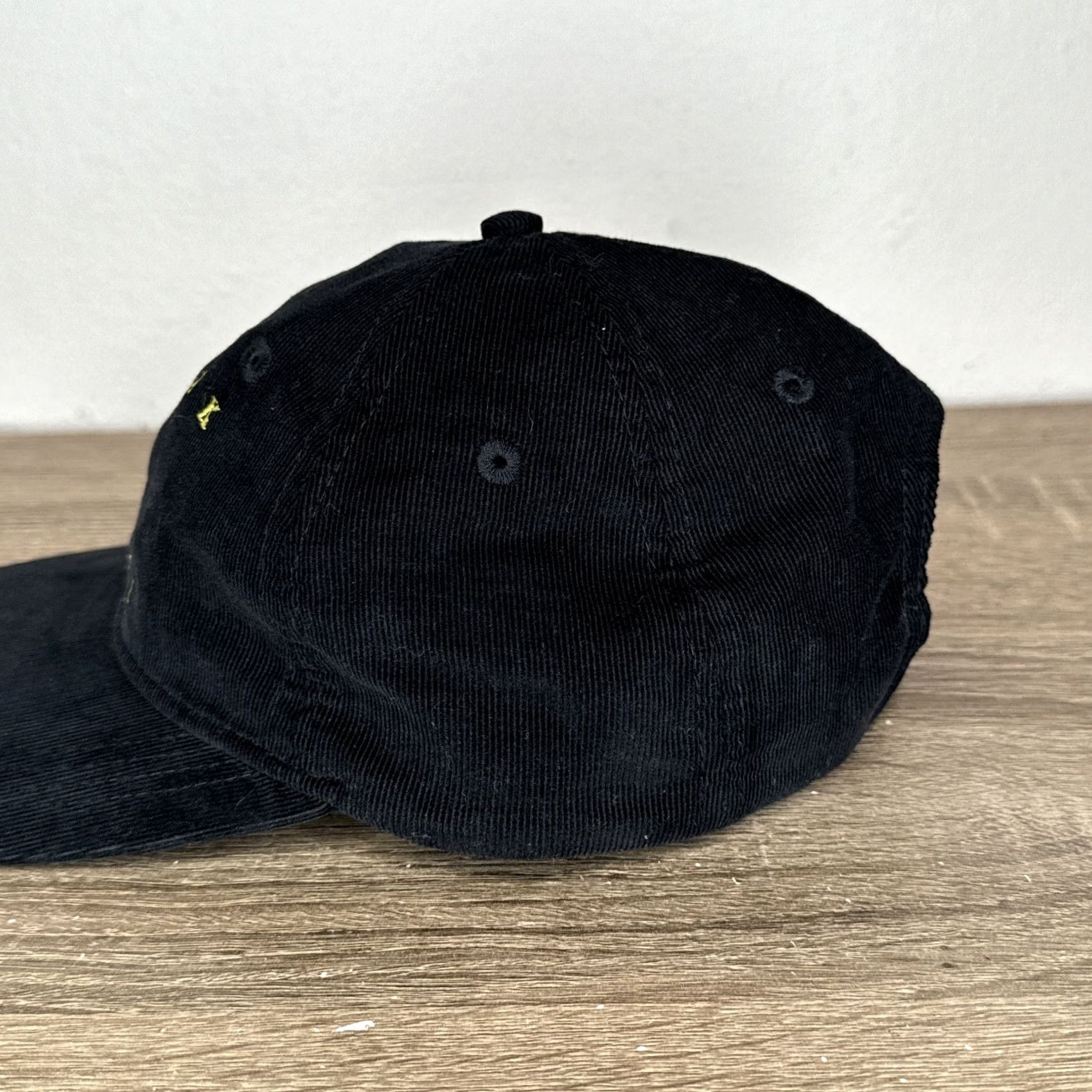 Port Authority Speak No Evil 2024 Horror Movie Promo Corduroy Strapback Hat Black Men One Size Size ONE SIZE - 3 Thumbnail