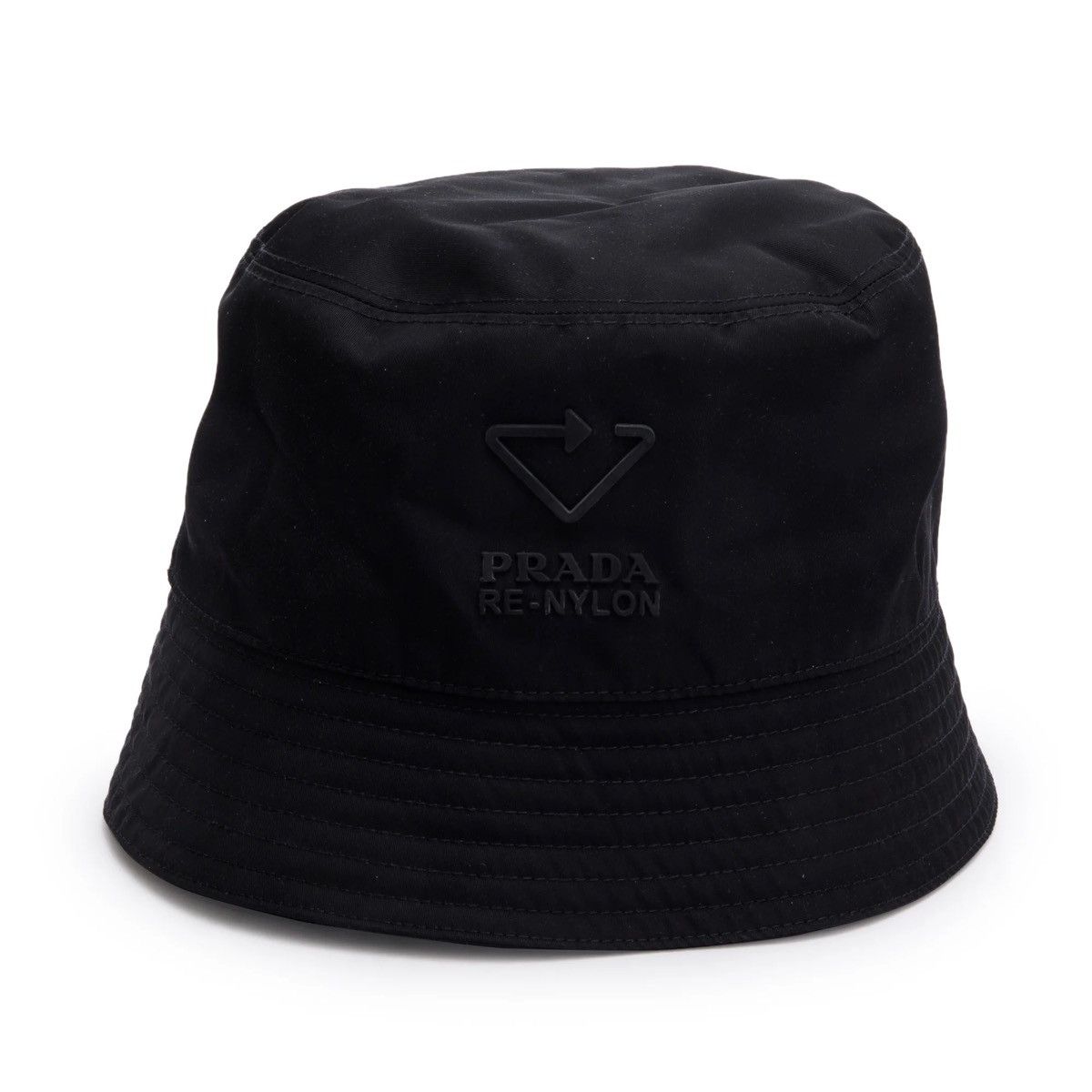 Prada Prada Black Re-Nylon Bucket Hat Size ONE SIZE - 3 Thumbnail