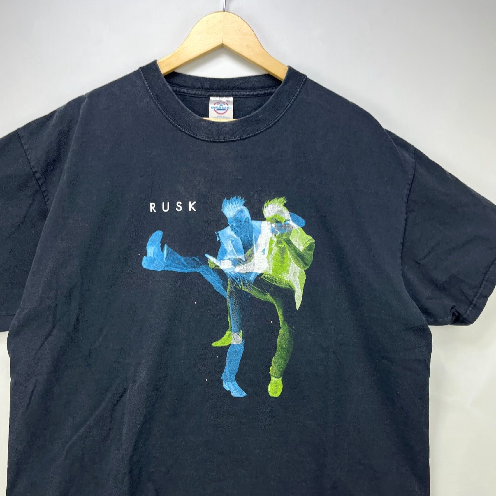 Vintage VINTAGE Rusk Sun Faded T-Shirt XL Band Graphic Shirt Mens XL Black Size US XL / EU 56 / 4 - 2 Thumbnail