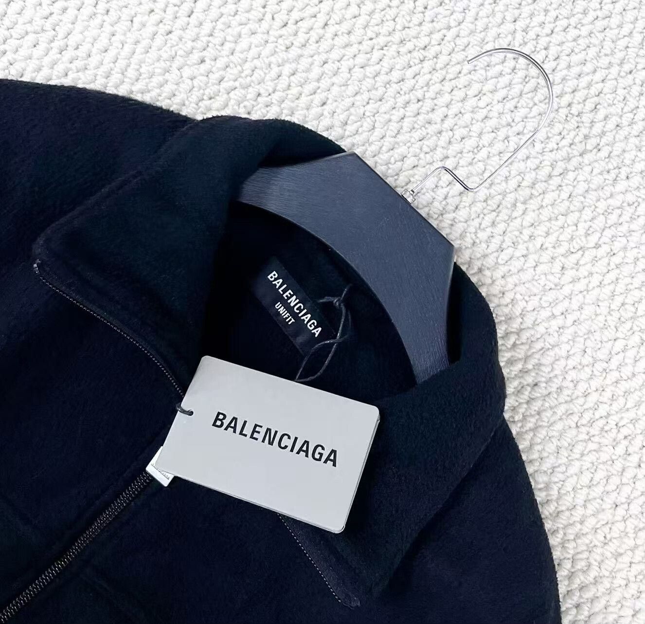 Balenciaga balenciaga ss23 blue black zip-up jacket Size US XS / EU 42 / 0 - 3 Thumbnail