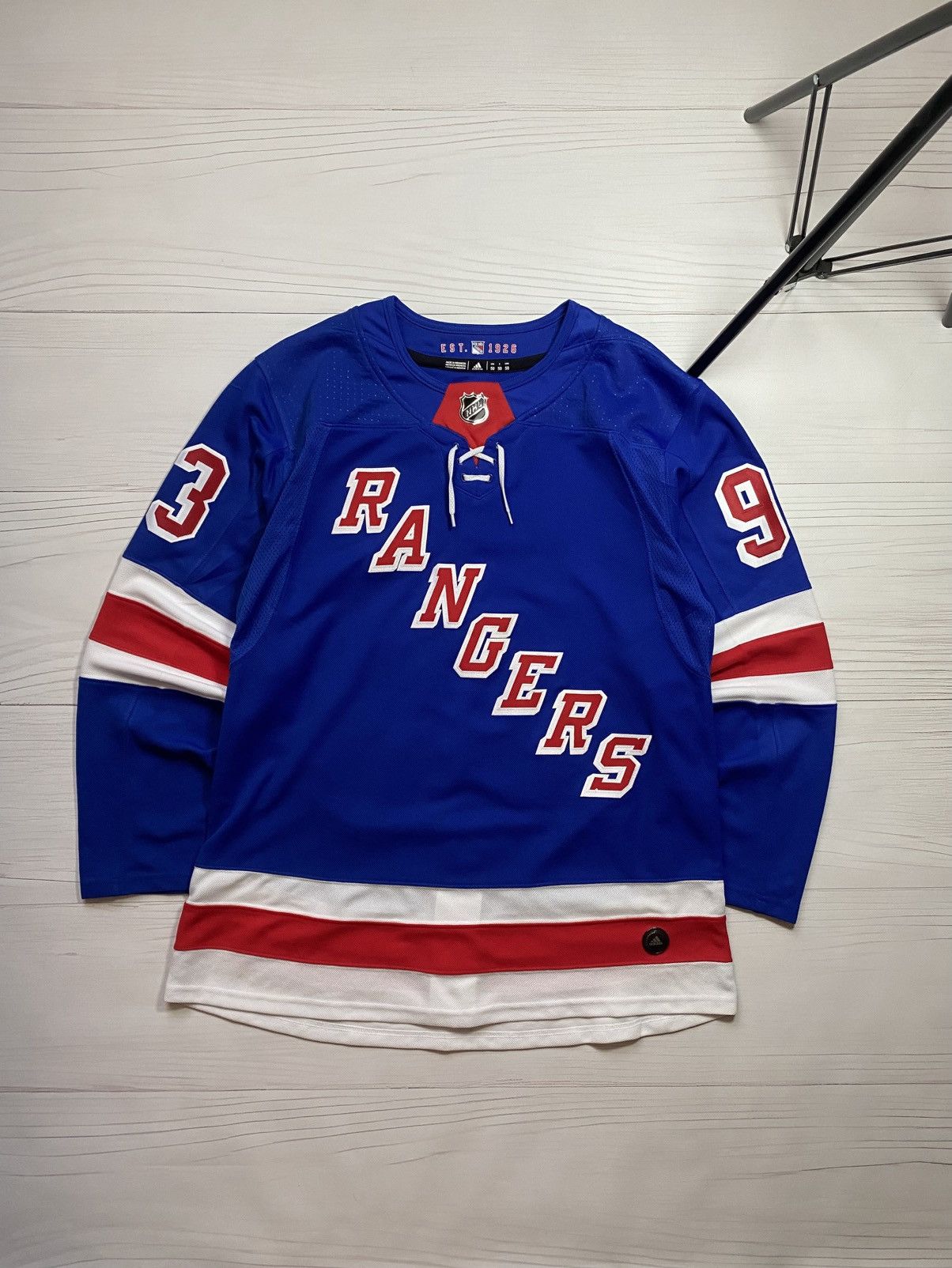 Adidas Adidas New York Rangers signed #93 Zibanejad NHL jersey Size US M / EU 48-50 / 2 - 1 Thumbnail