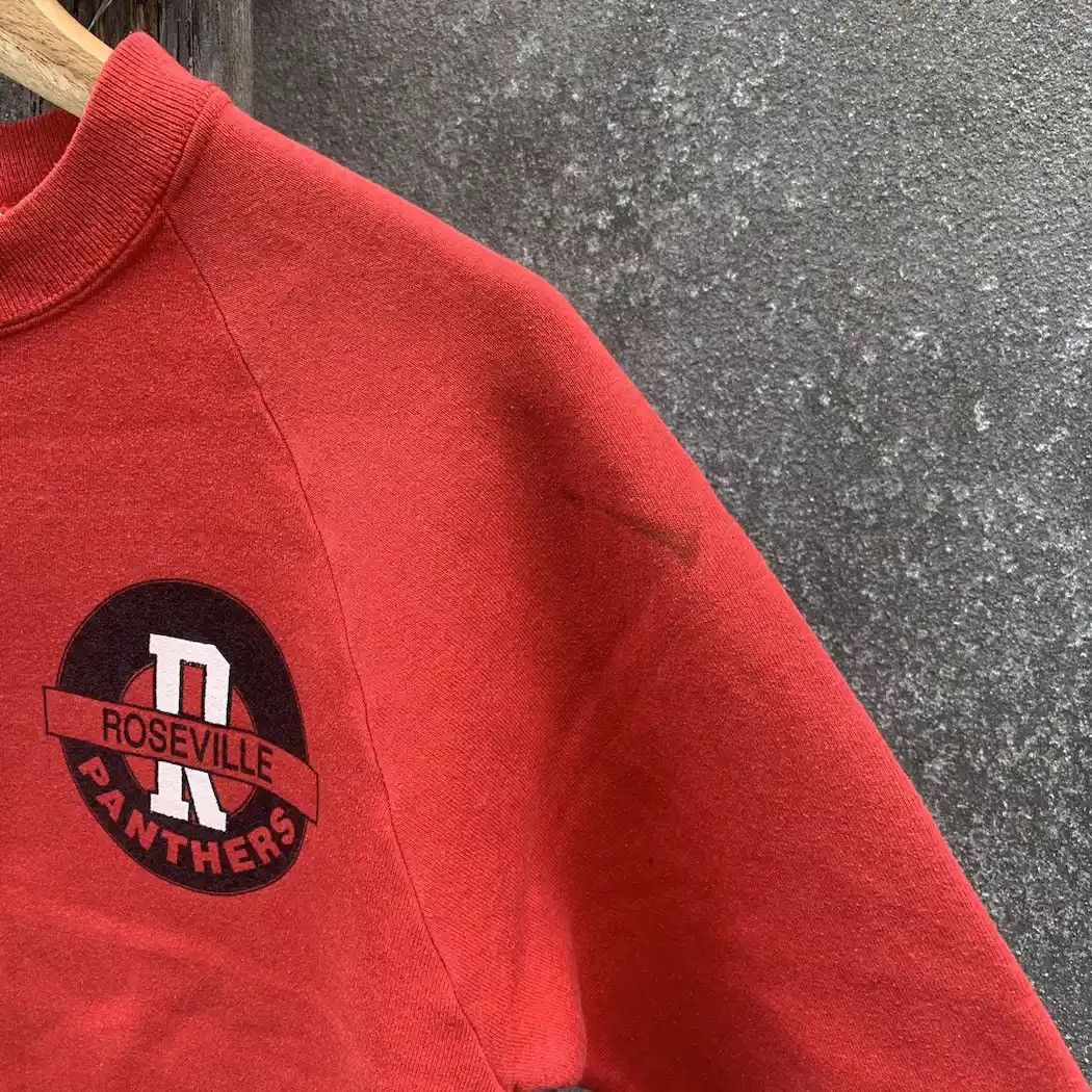 Fruit Of The Loom × Vintage 1990’s Vintage Roseville Crewneck Sweater Jumper Pullover Size US M / EU 48-50 / 2 - 5 Thumbnail