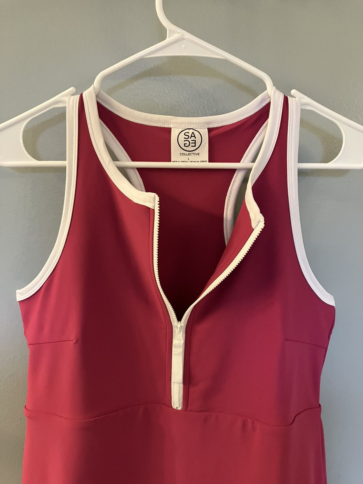 Sage Sage Collective Athletic Racerback Sport Dress Size L / US 10 / IT 46 - 8 Thumbnail
