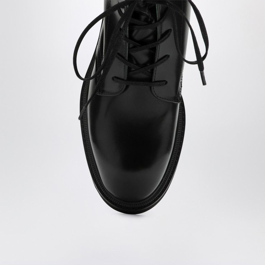 VINNY's o1d2blof1025 Leather Boots in Black Size US 7 / EU 40 - 3 Thumbnail