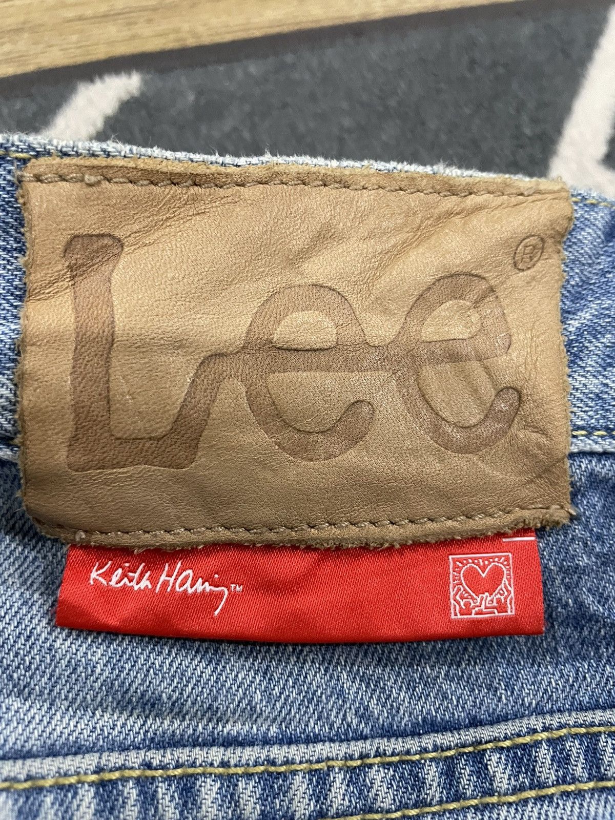 Keith Haring × Lee Lee x Keith Haring Skinny Denim Size US 33 - 22 Thumbnail