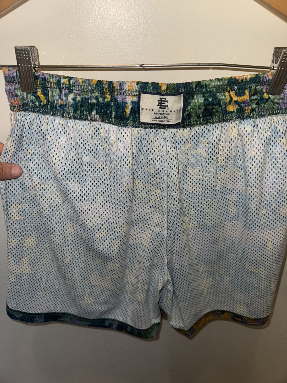 Eric Emanuel Eric Emanuel EE Basic Shorts Green EE Rug Size US 35 - 5 Thumbnail