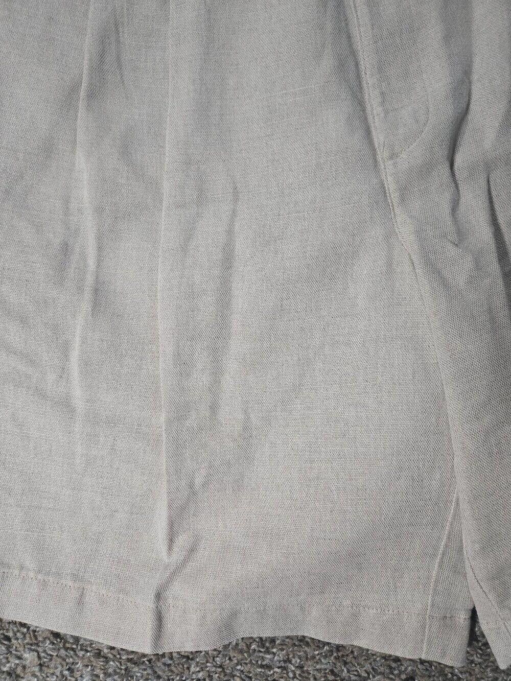 Dockers Tan Linen Blend Dockers Khakis Pleated Front Shorts 34 Size US 34 / EU 50 - 3 Thumbnail