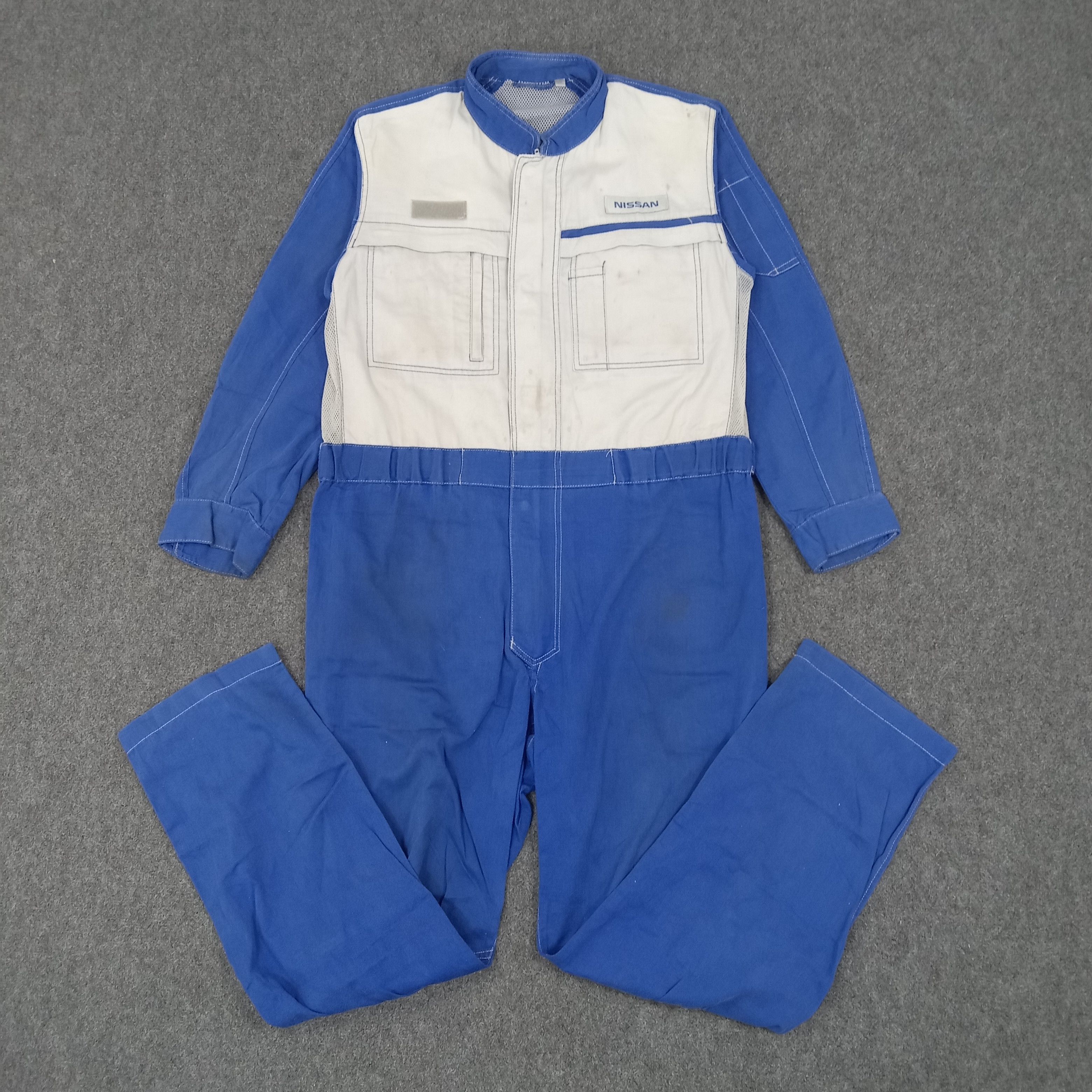 Japanese Brand × Vintage Nissan Japanese Racing Motorsports Coverall Jacket Size US M / EU 48-50 / 2 - 5 Thumbnail