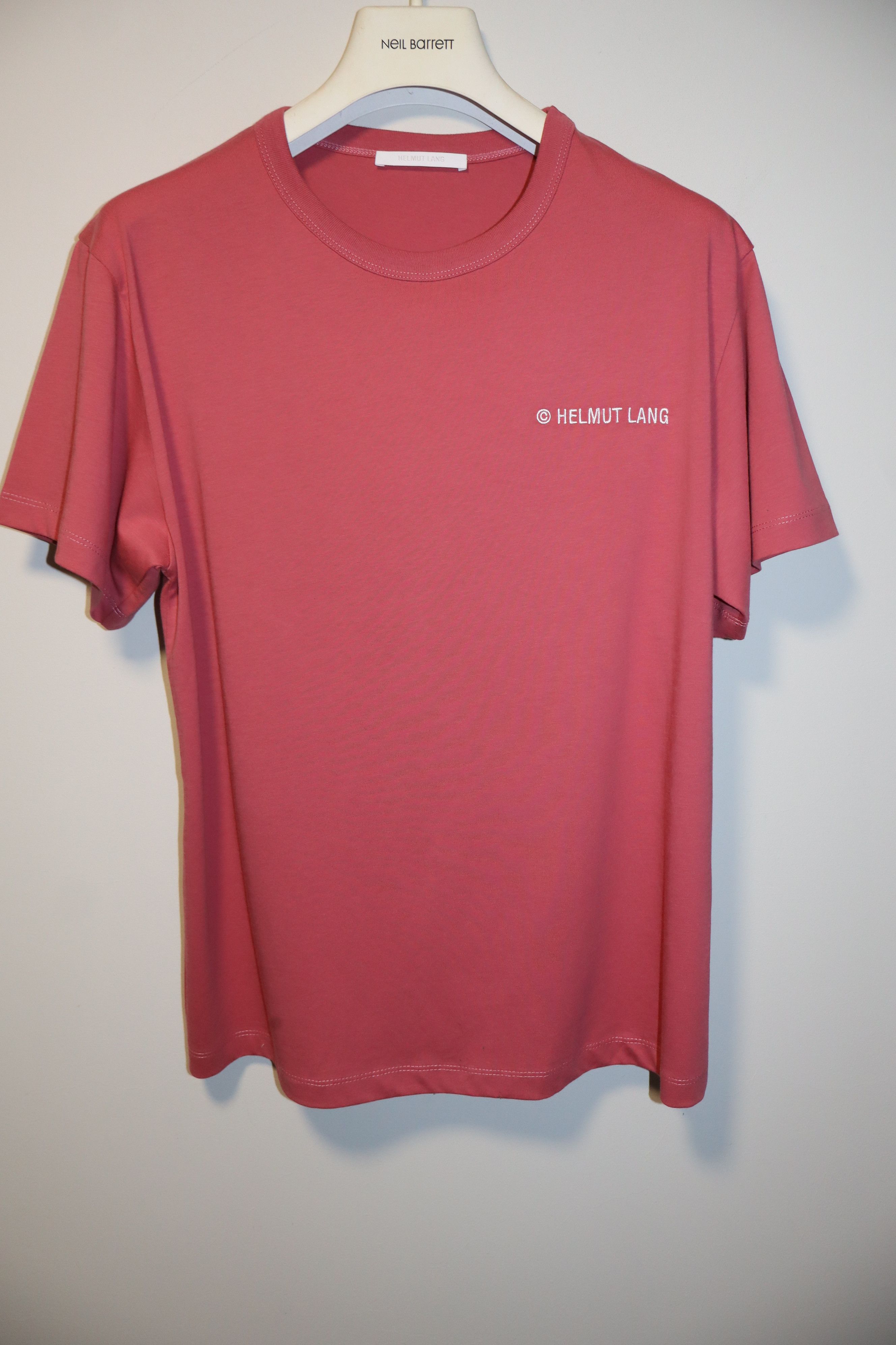 Helmut Lang Embroidered logo t-shirt Size US M / EU 48-50 / 2 - 1 Thumbnail