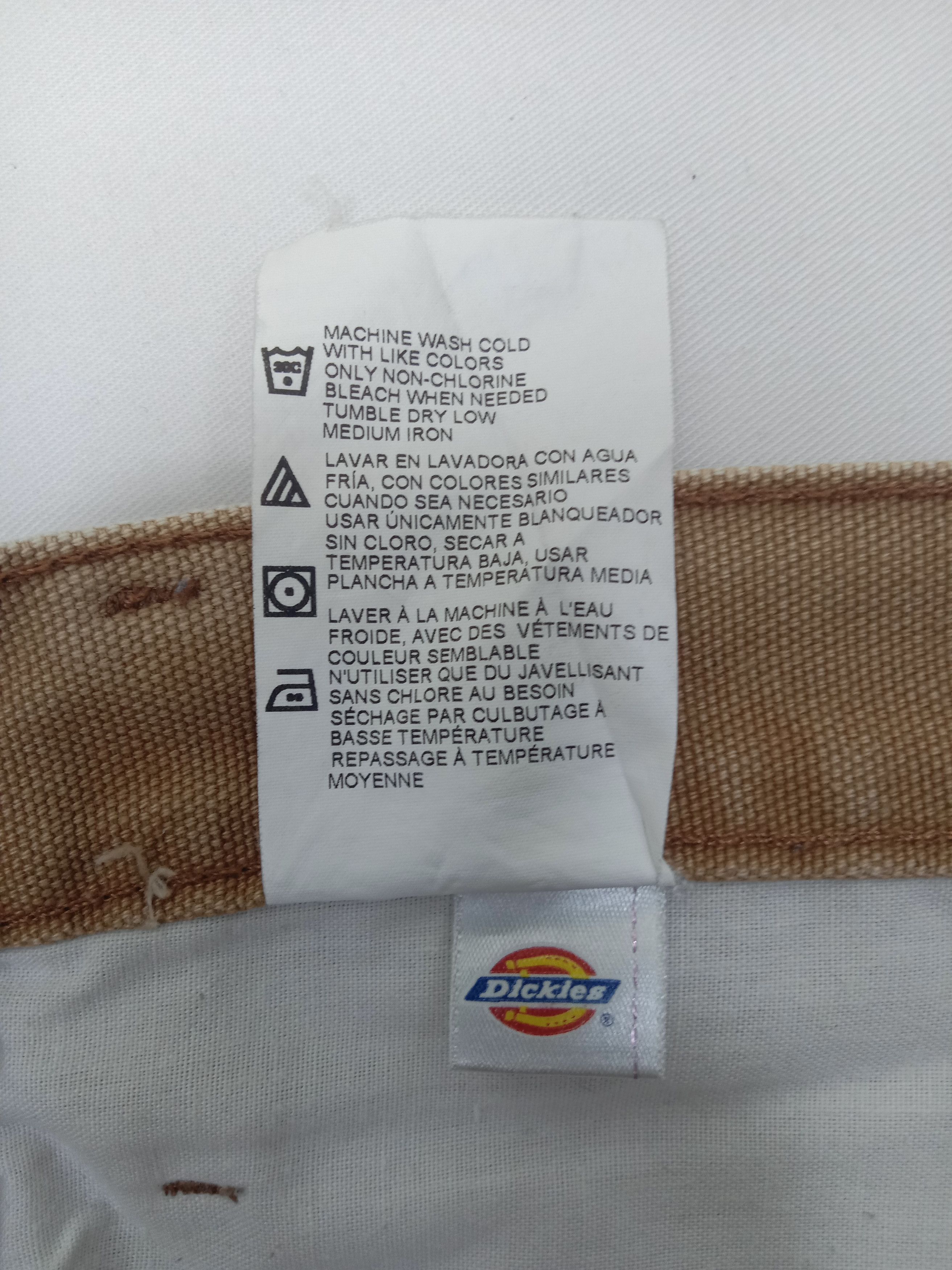 Dickies Vintage Dickies Carpenter Faded Tan Jeans Size US 32 / EU 48 - 13 Thumbnail