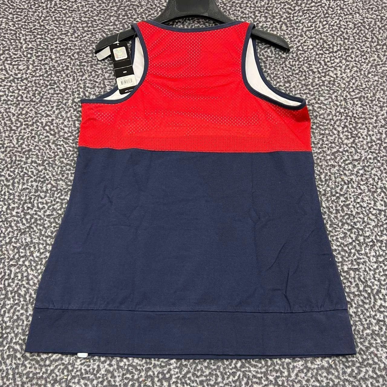 Reebok New England Patriots Shirt Women Blue Sleeveless Top New L Size L / US 10 / IT 46 - 2 Thumbnail