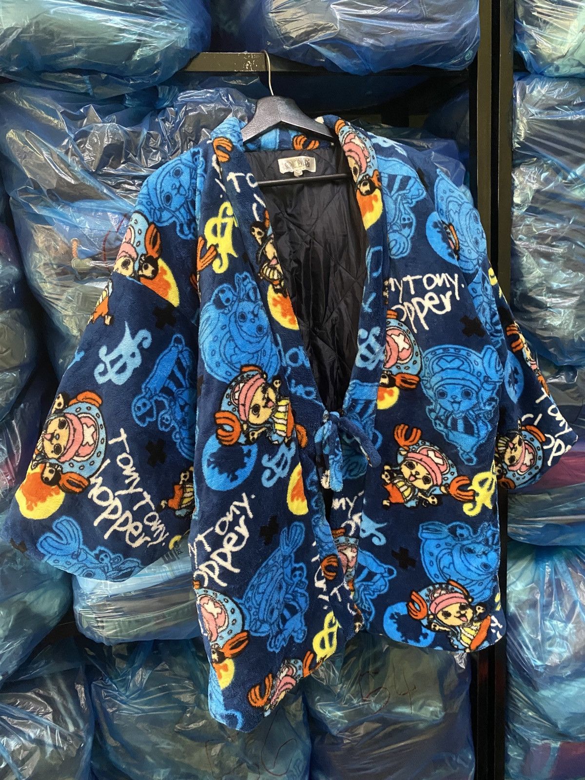 One Piece Vintage One Piece Tony Tony Chopper Fleece Haori Anime Merch Size US M / EU 48-50 / 2 - 5 Thumbnail