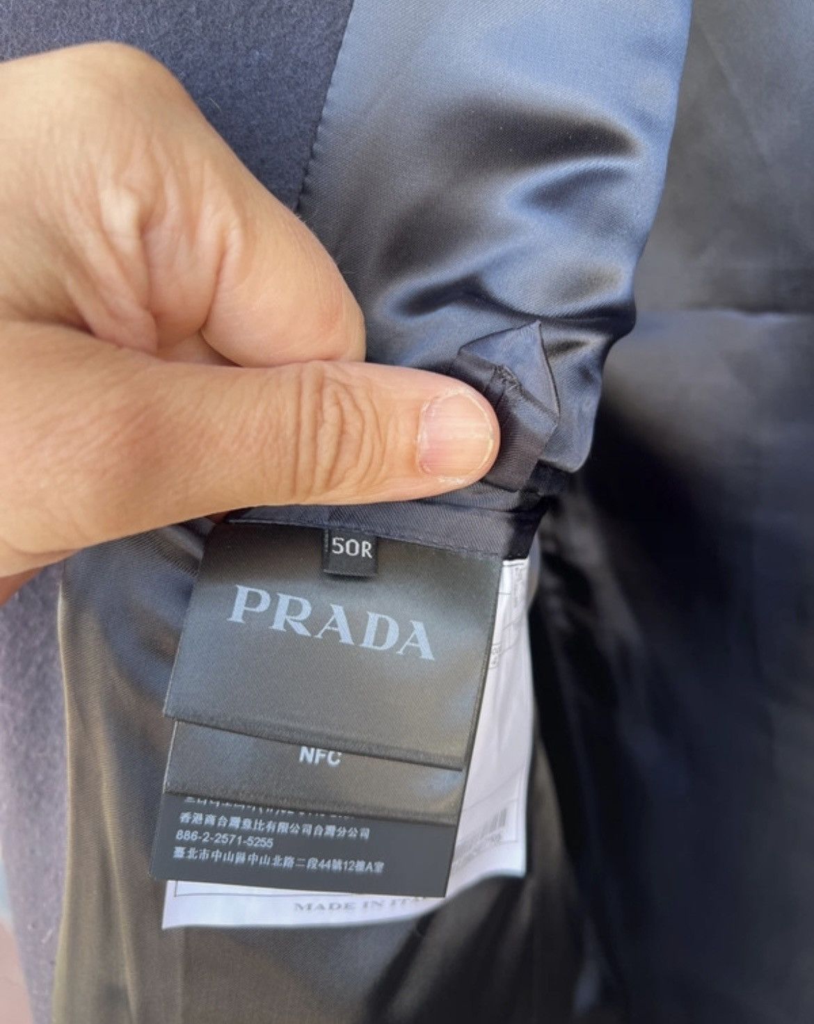 Prada Prada Wool and Silk Coat Size US M / EU 48-50 / 2 - 8 Thumbnail