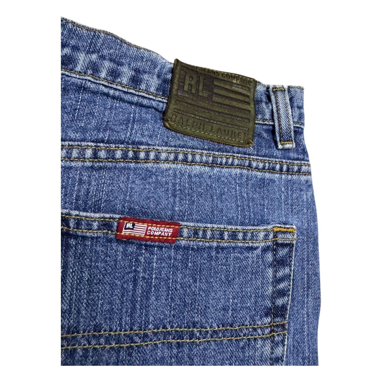 Ralph Lauren RALPH LAUREN Saturday Daisy Dukes Denim Jean Shorts 32" Size 32" / US 10 / IT 46 - 4 Thumbnail