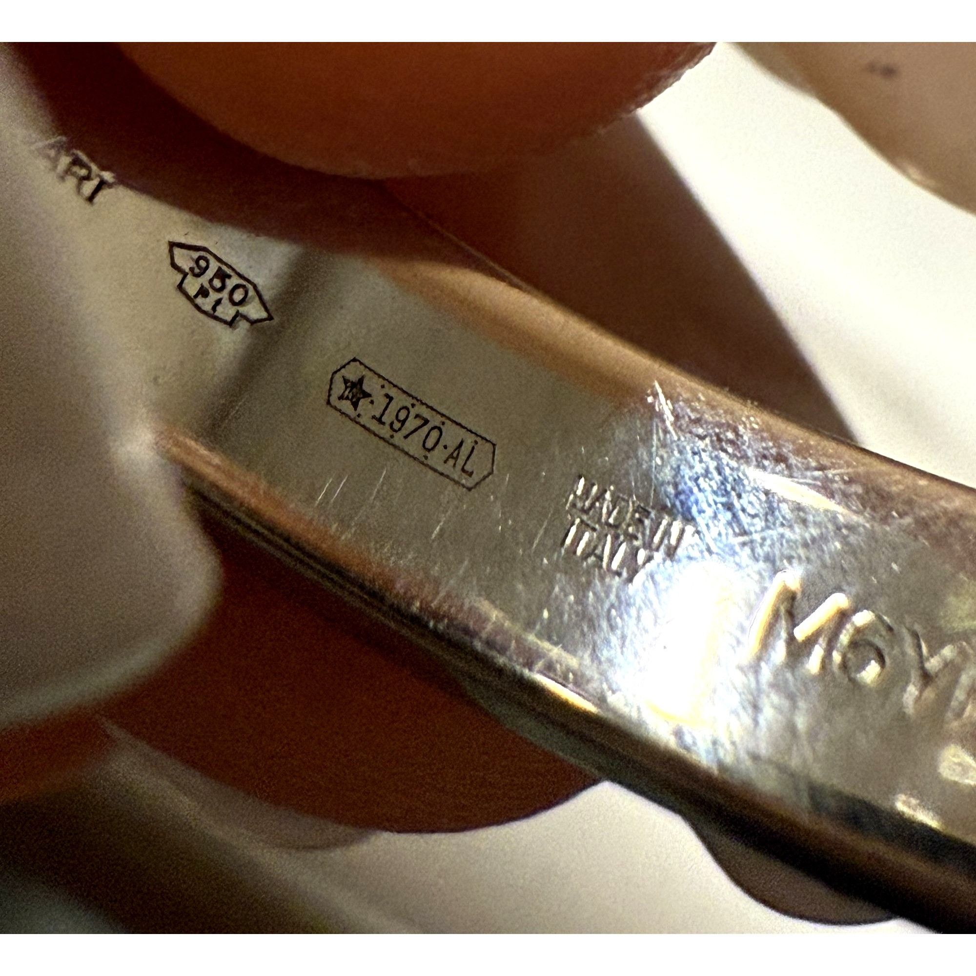 Bvlgari Bvlgari Platinum Wedding Band Ring Size 58 Engraved With Aut Size ONE SIZE - 5 Thumbnail