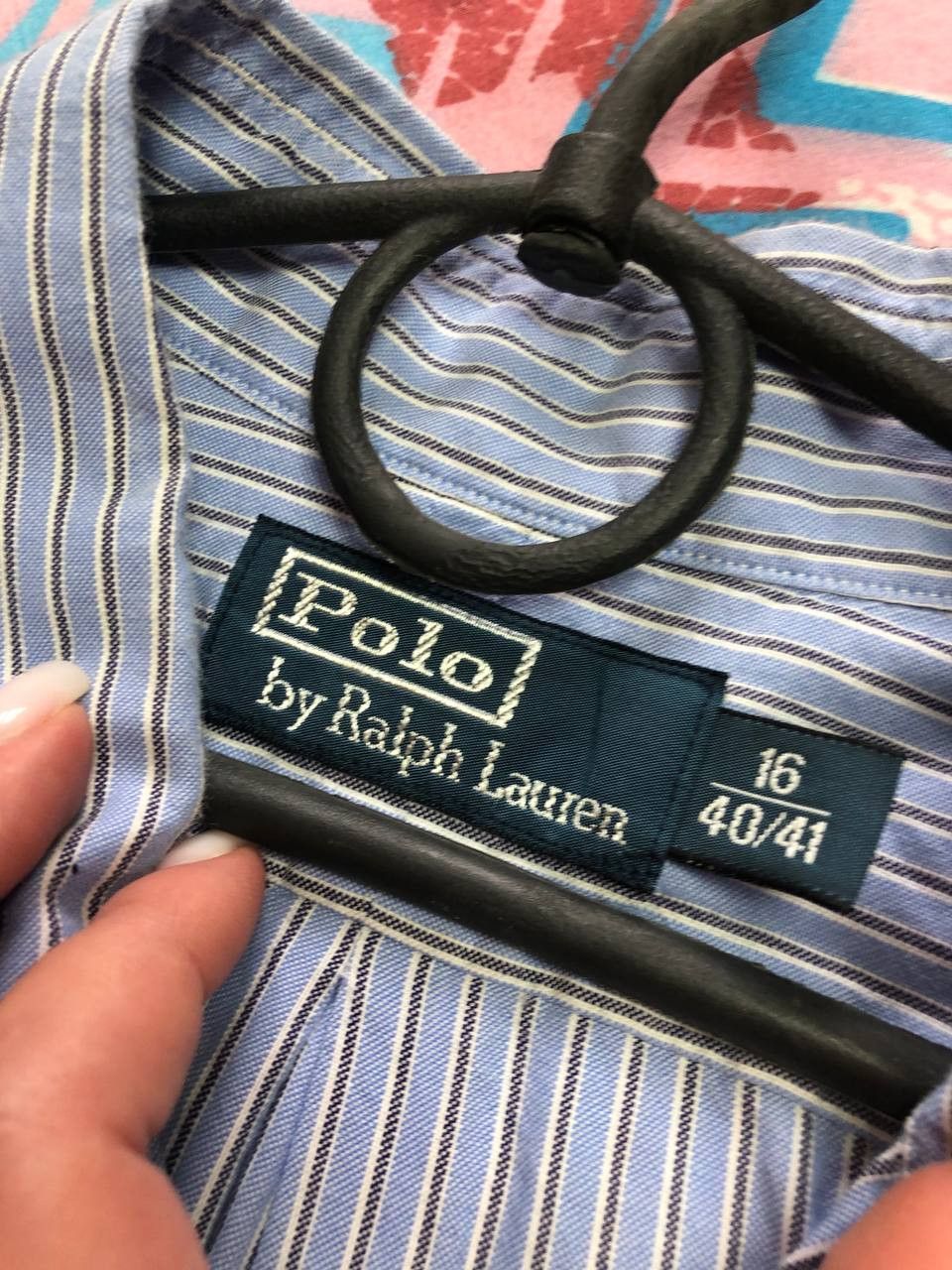 Polo Ralph Lauren × Ralph Lauren Vintage Ralph Lauren Striped Button Up Shirt Size US XL / EU 56 / 4 - 2 Thumbnail