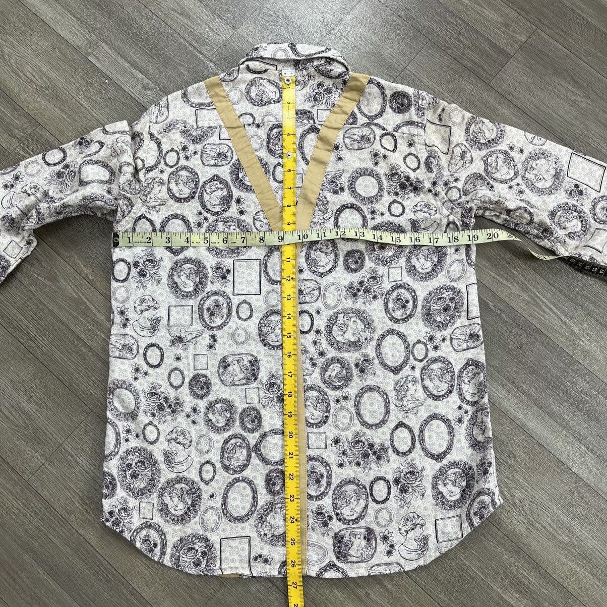 Frapbois Vintage Frapbois Issey Miyake Baroque Cameo Pattern Shirt Size US S / EU 44-46 / 1 - 18 Thumbnail