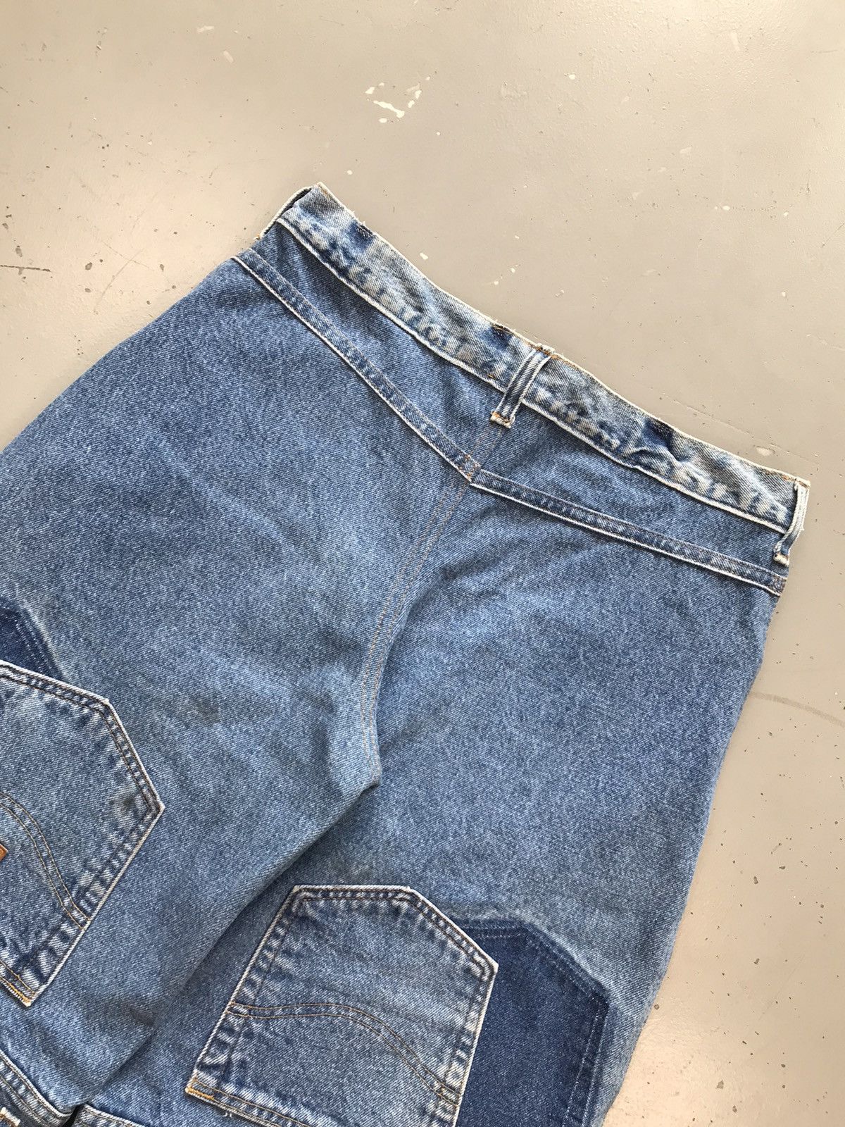 Carhartt × Vintage Vintage custom double knee denim jort Size US 34 / EU 50 - 12 Thumbnail