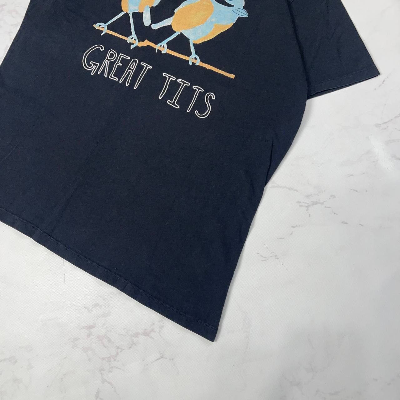 Diesel Diesel Birds “Great Tits” T-Shirt Avant garde Y2K Size L Size US L / EU 52-54 / 3 - 9 Thumbnail