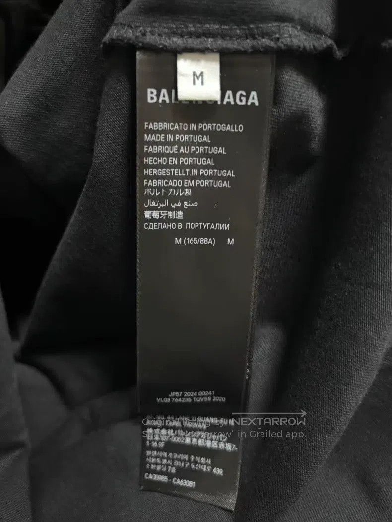 Balenciaga Balenciaga Embroidered double B short-sleeved T-shirt, siz Size US M / EU 48-50 / 2 - 4 Thumbnail