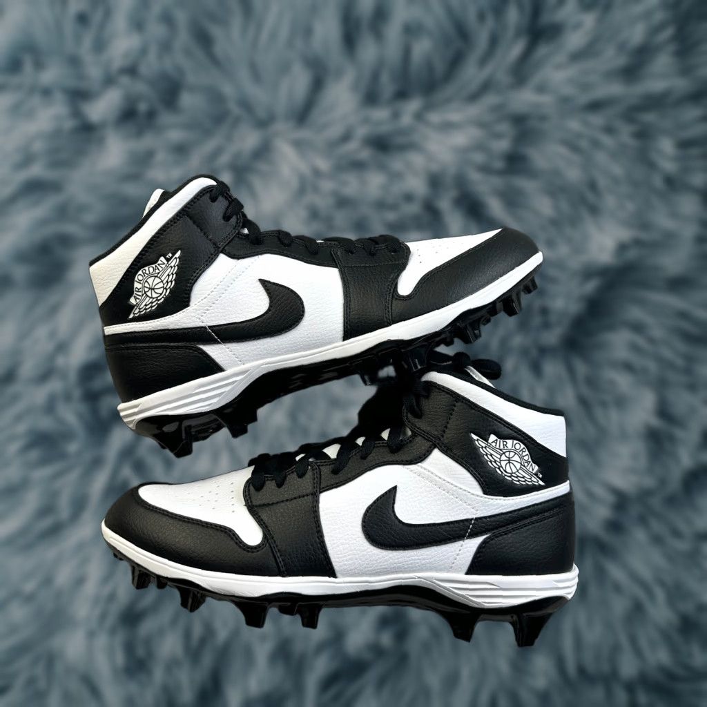 Nike Nike Air Jordan 1 Alpha Menace Mid Panda Men Size 12.5 FJ6805-100 Men Leather Mid Top Black Panda 90s? No, avoid. Size ONE SIZE - 1 Thumbnail