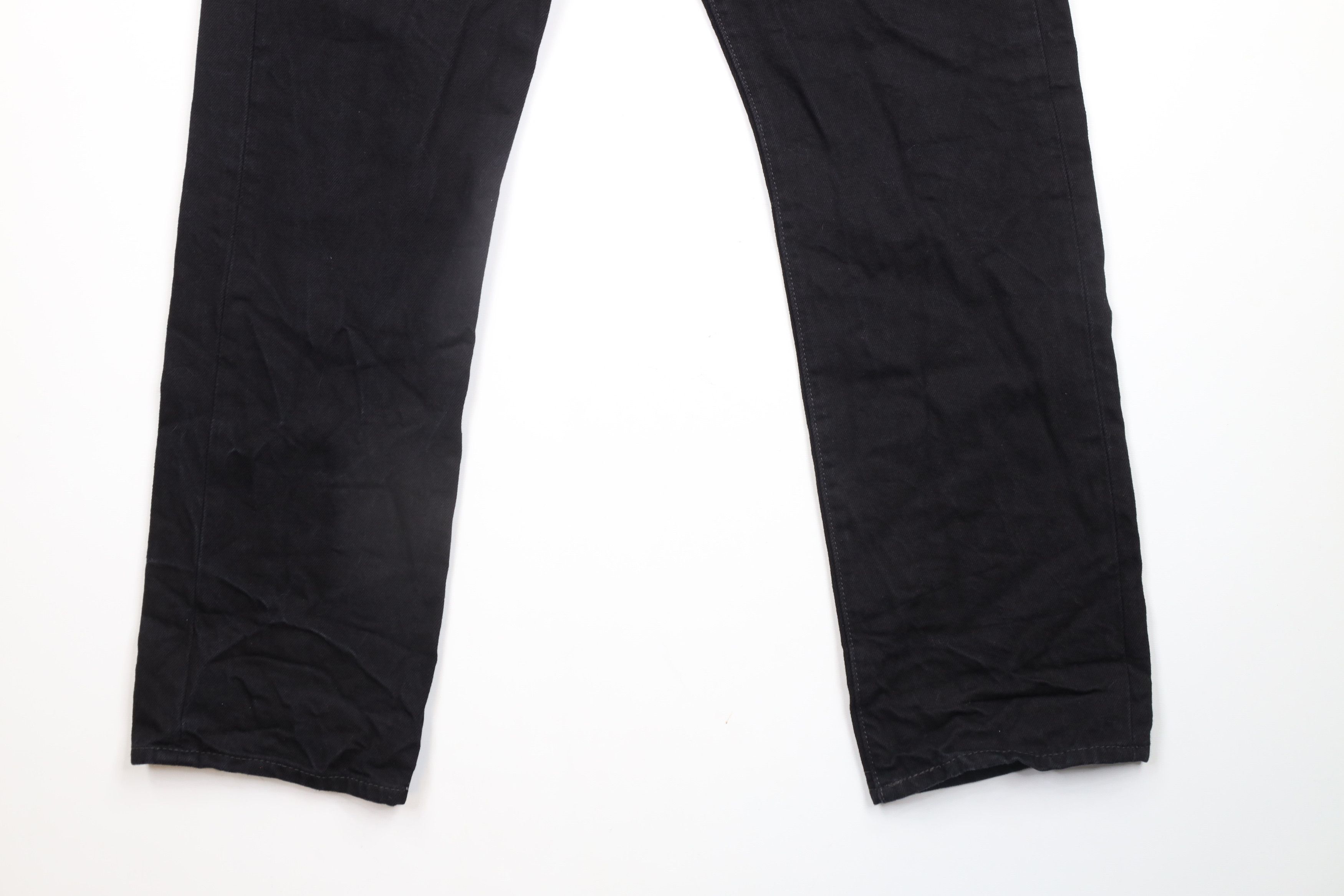 Levi's Y2K Levis 501xx Button Fly Original Fit Denim Jeans Black Size US 30 / EU 46 - 4 Thumbnail