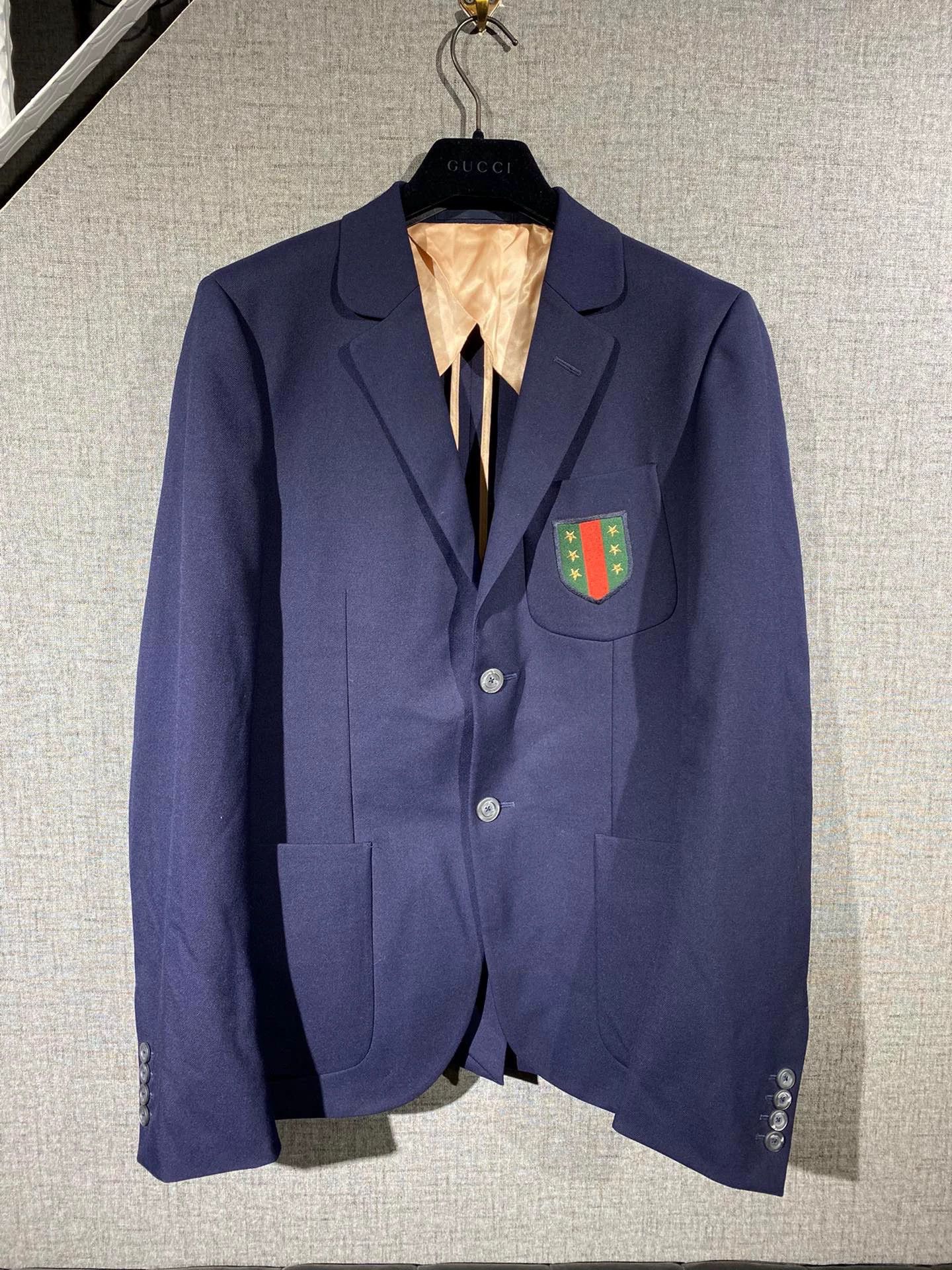 Gucci gucci tailored suit in navy blue Size US M / EU 48-50 / 2 - 1 Thumbnail