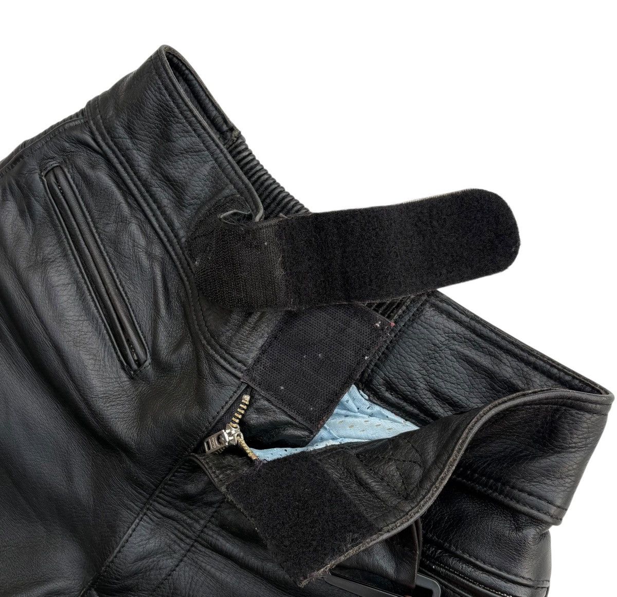 Leather × Vintage Vintage Spazzio Kevlar Riding Bikers Racing Leather Pants Size US 28 / EU 44 - 4 Thumbnail