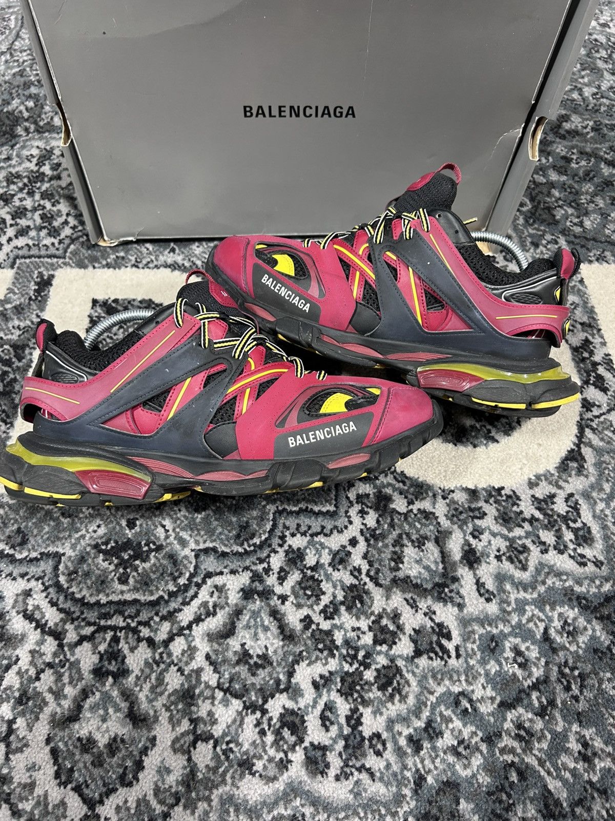 BALENCIAGA size 44/11US Balenciaga Arena High Top Sneaker 11 (44) | Mercari main image 2