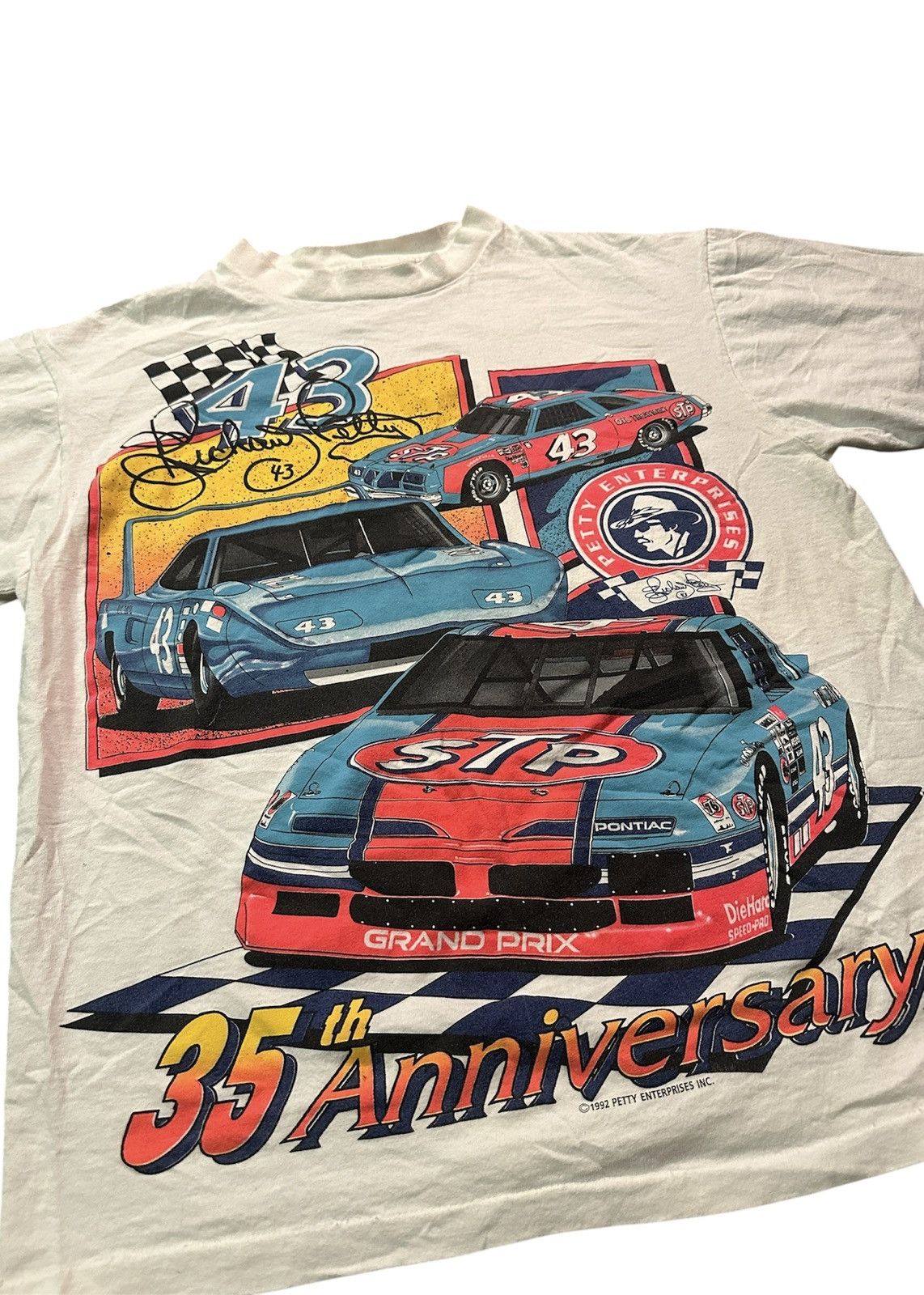 NASCAR × Vintage Vintage 1992 Pontiac NASCAR Tee Size US L / EU 52-54 / 3 - 3 Thumbnail