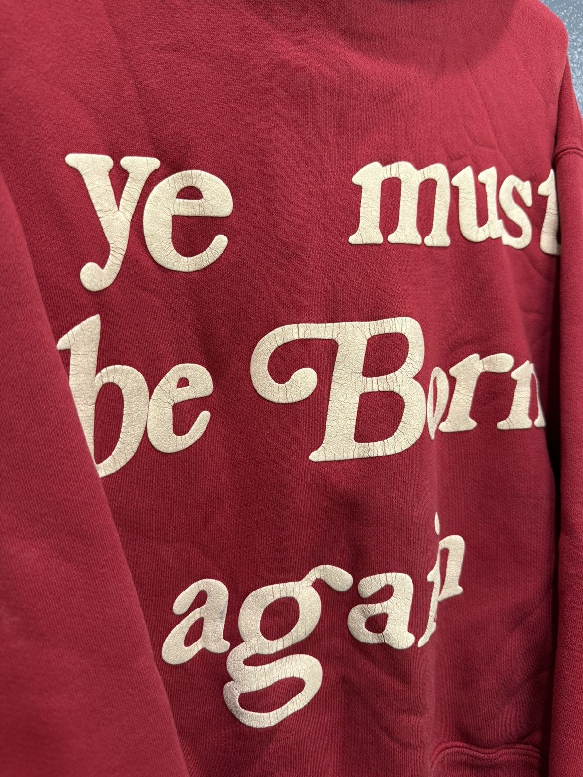 Cactus Plant Flea Market CPFM Ye Must Be Reborn Red Hoodie Small Size US S / EU 44-46 / 1 - 4 Thumbnail