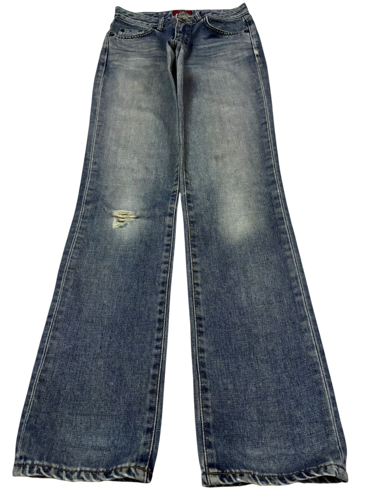 Edwin Vtg Edwin Sophia Japan Distressed Jeans Size US 28 / EU 44 - 1 Thumbnail